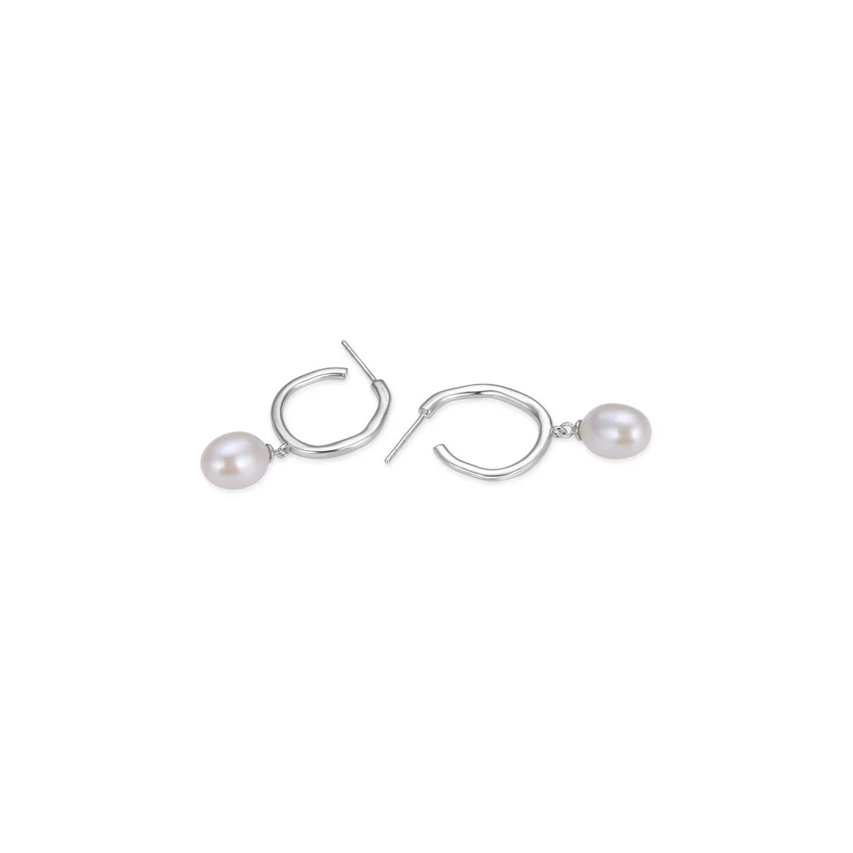 Pendientes Ixca Plata De Ley 925 - Ixca BLANCO - Image 3
