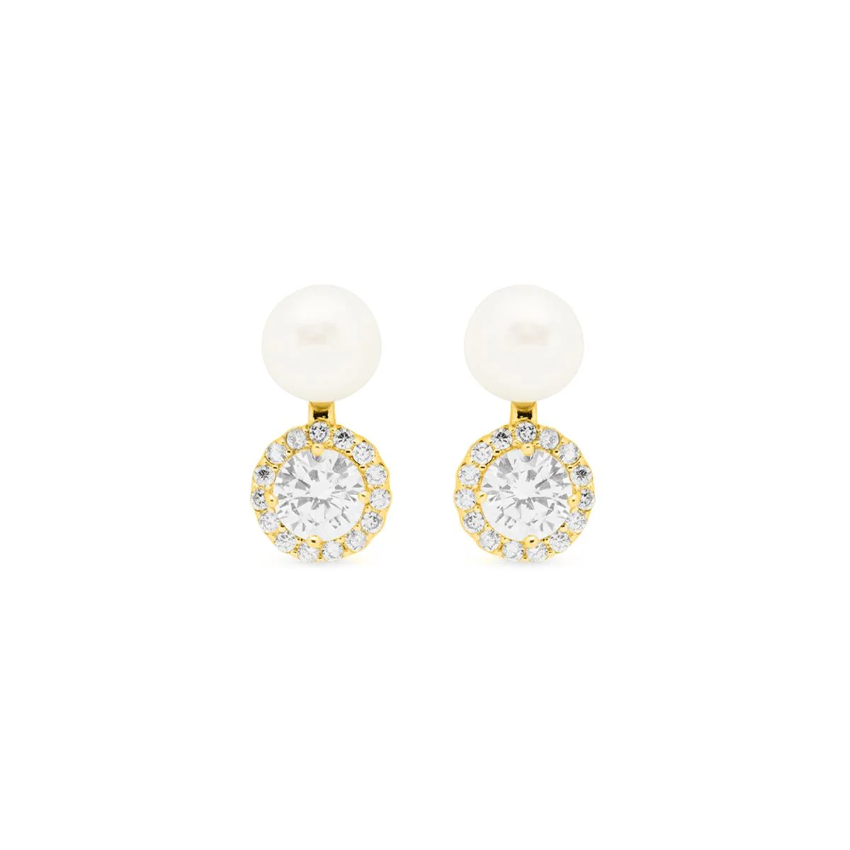 Pendientes Jackrob Plata De Ley 925 - Jackrob BLANCO