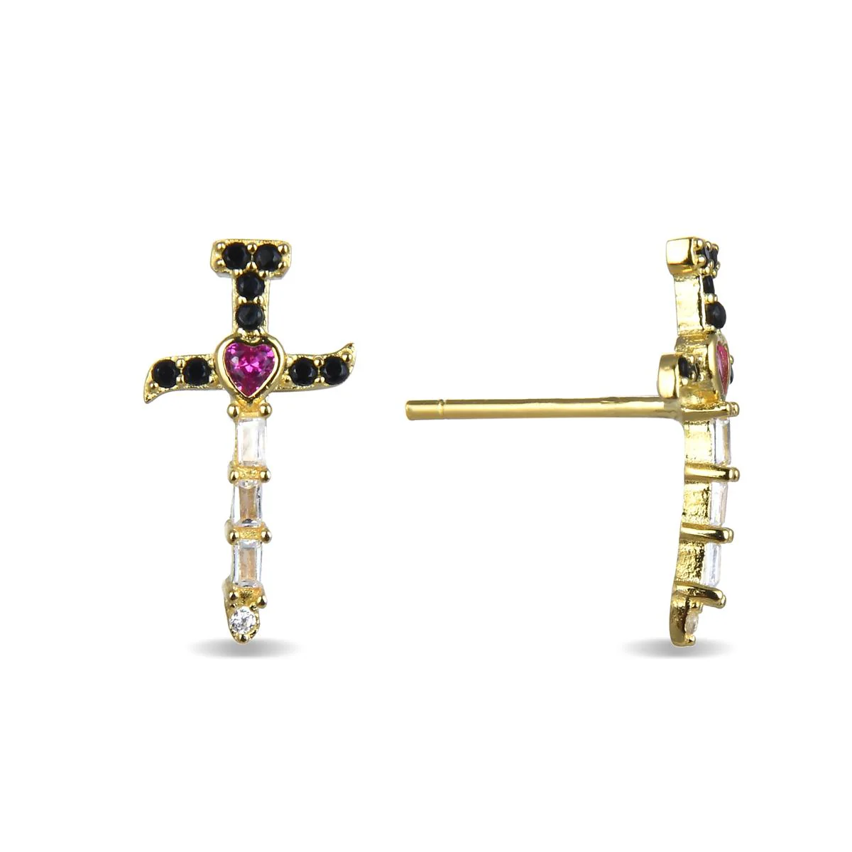 Pendientes Jadak Plata De Ley 925 - Jadak MULTICOLOR