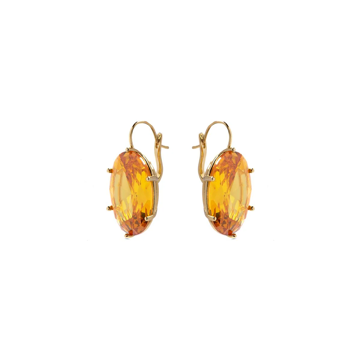 Pendientes Jadir Plata De Ley 925 - Jadir AMARILLO - Image 2