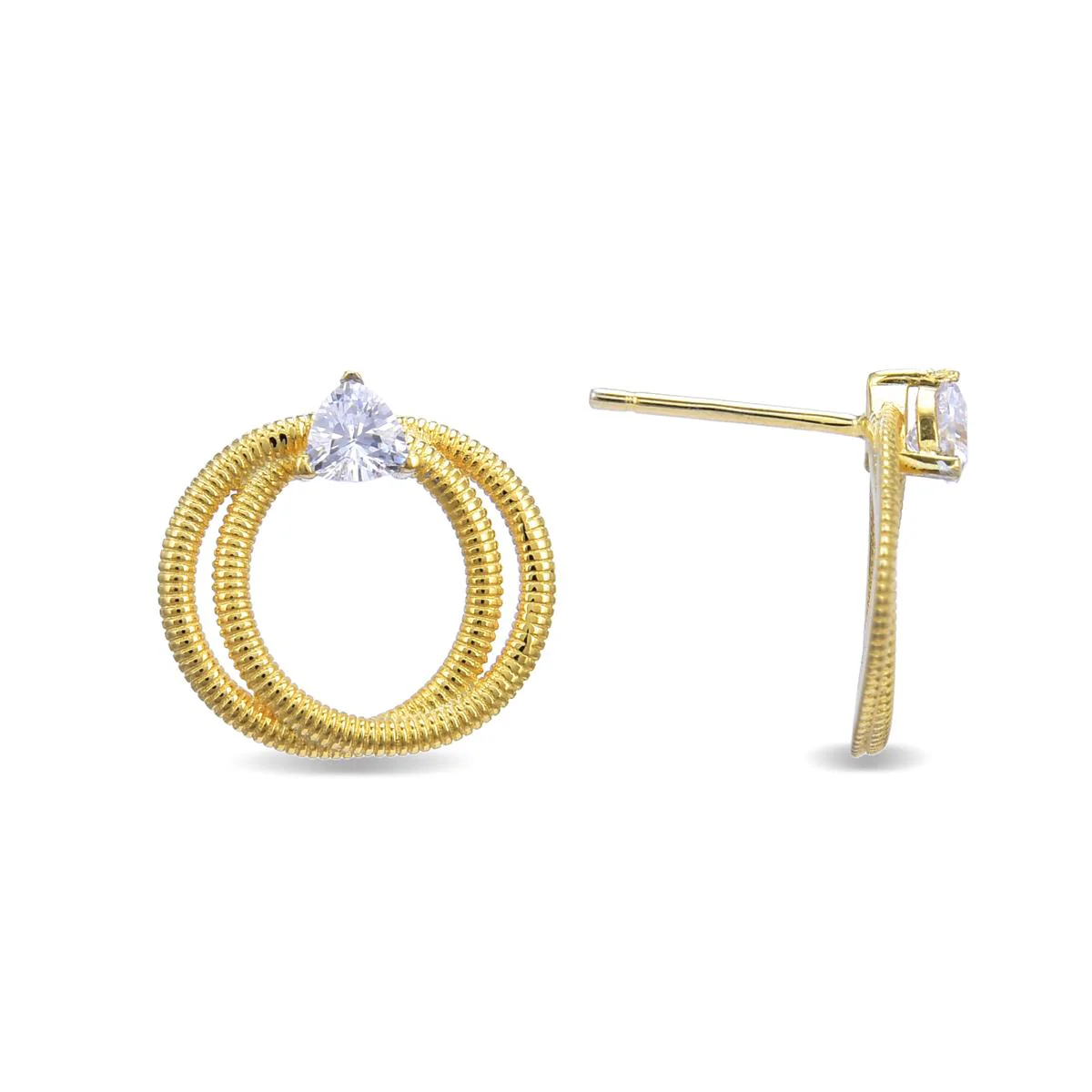 Pendientes Jadrax Plata De Ley 925 - Jadrax BLANCO