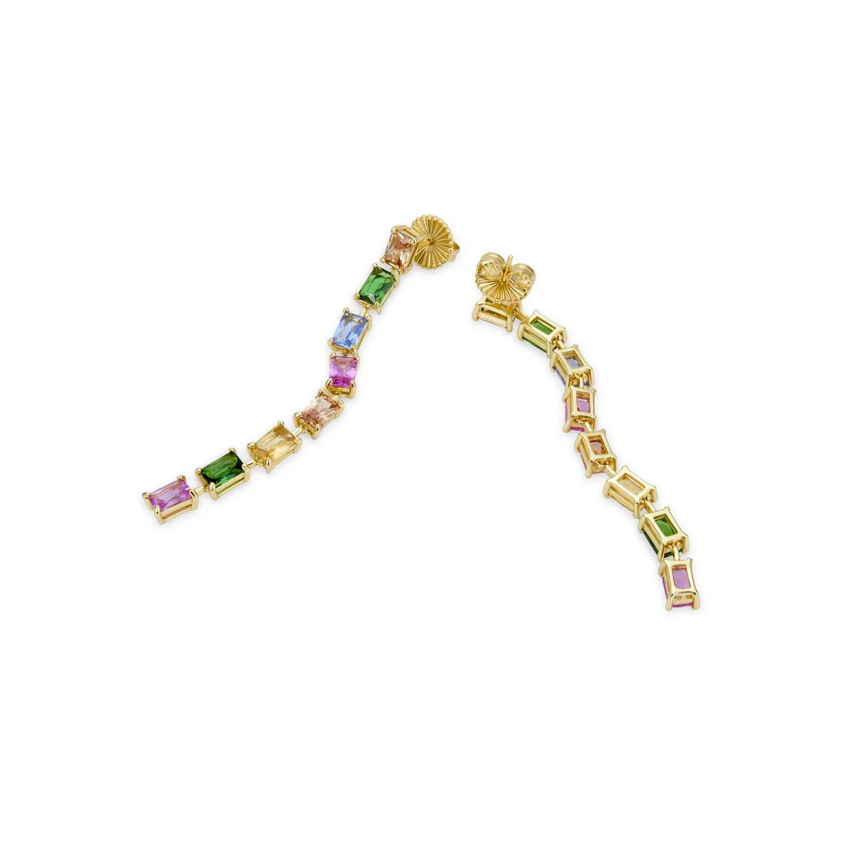 Pendientes Jaman Plata De Ley 925 - Jaman MULTICOLOR - Image 3