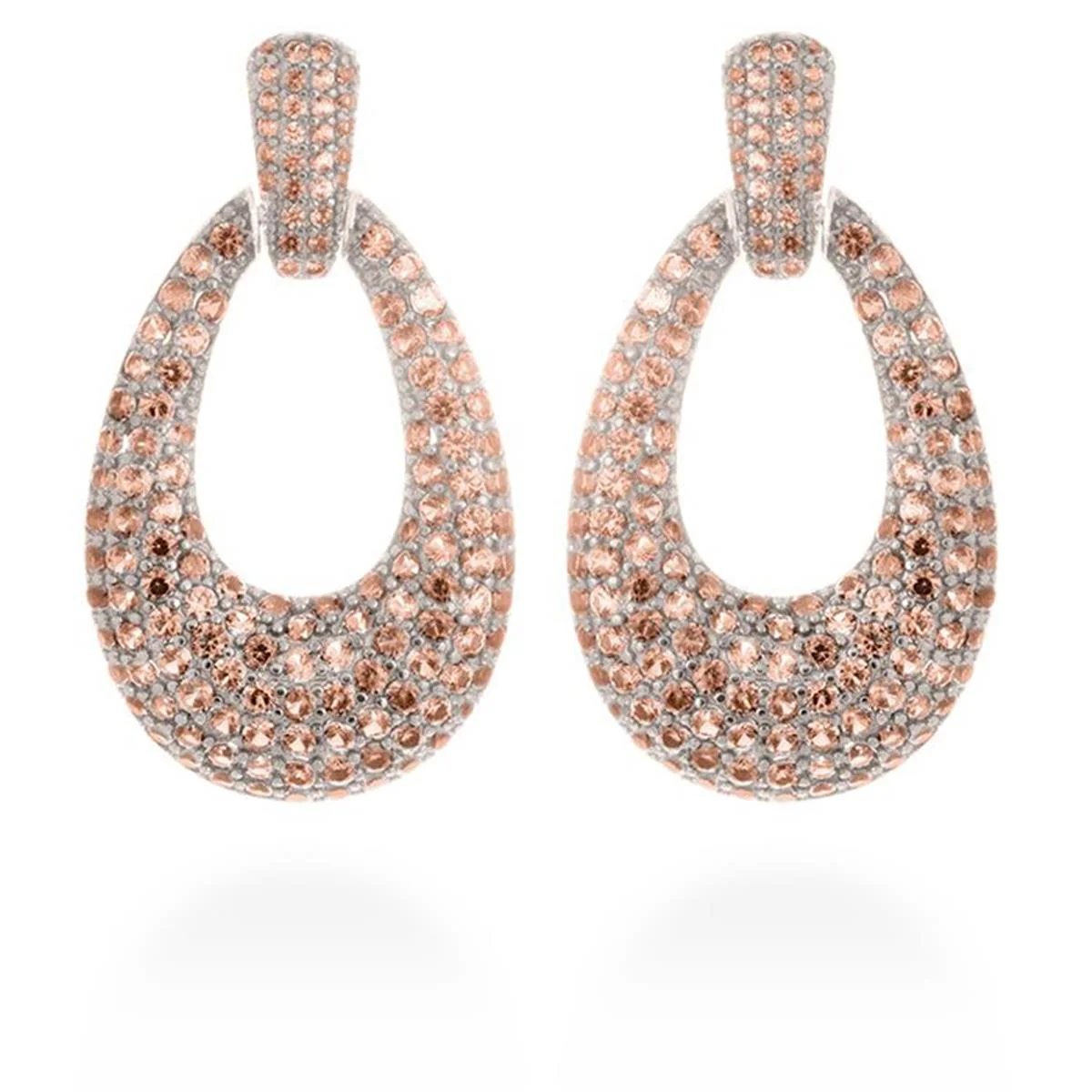 Pendientes Jawahar Plata De Ley 925 - Jawahar BLANCO