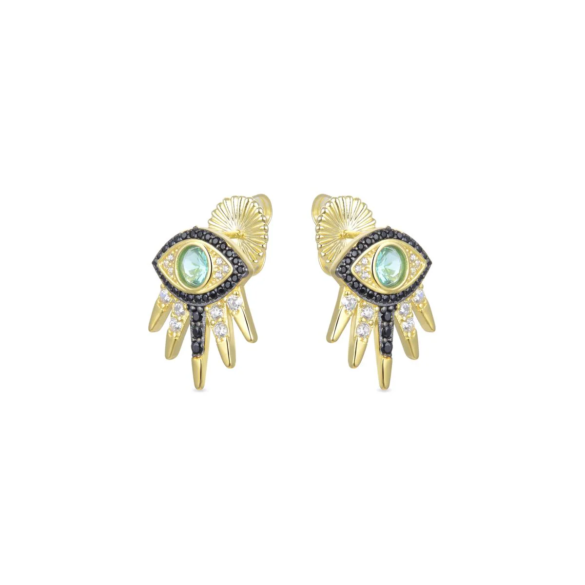 Pendientes Jeruk Plata De Ley 925 - Jeruk MULTICOLOR - Image 2