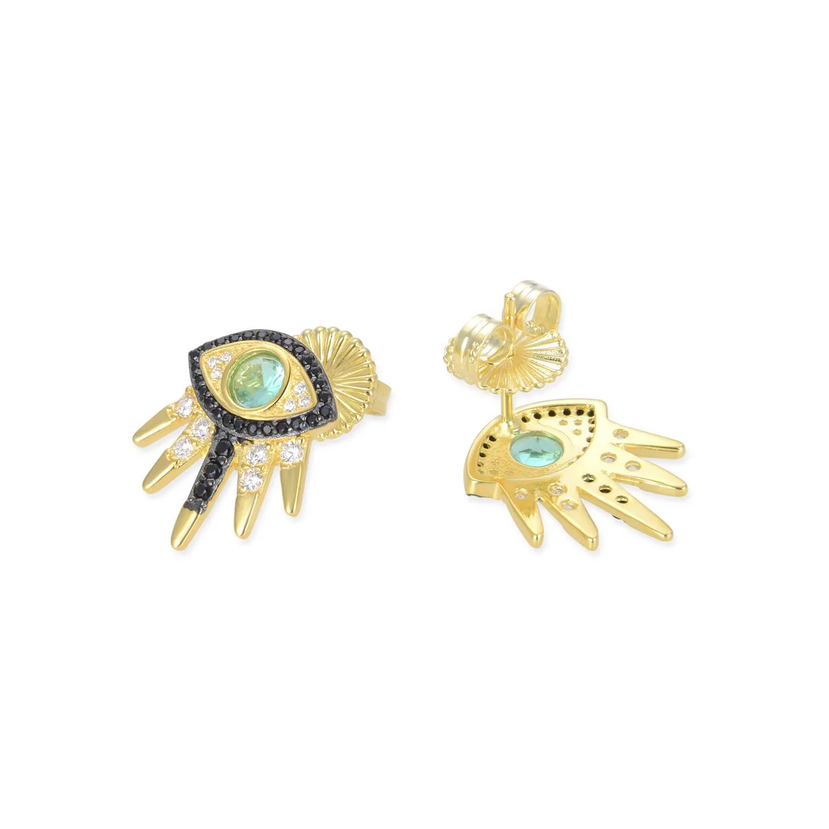 Pendientes Jeruk Plata De Ley 925 - Jeruk MULTICOLOR - Image 3