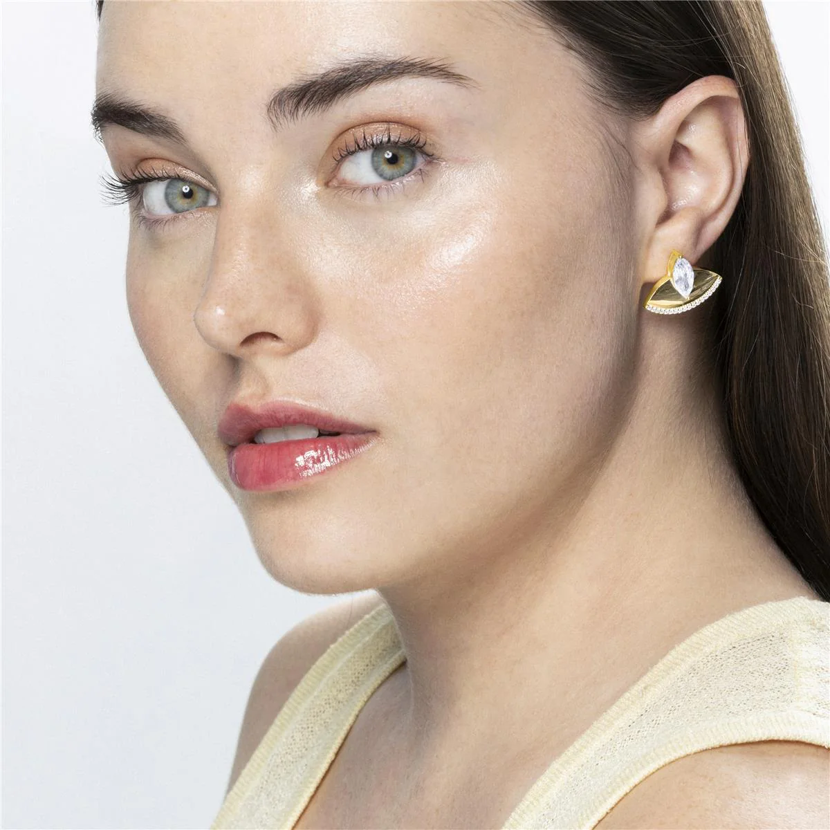 Pendientes Jinn Plata de Ley 925 - Jinn BLANCO - Image 2