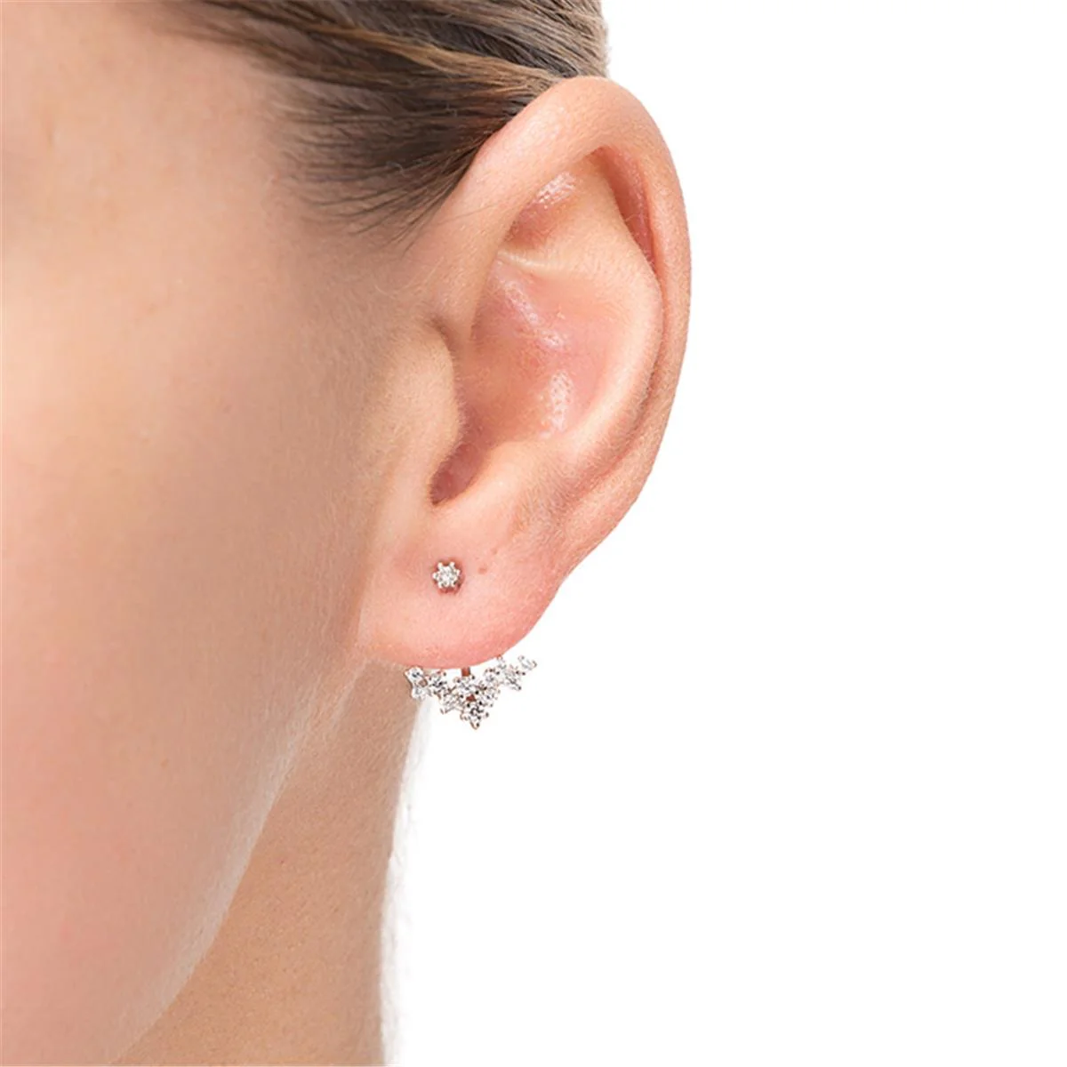 Pendientes Joanles Plata De Ley 925 - Joanles BLANCO - Image 2