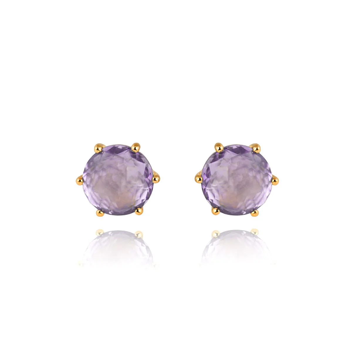 Pendientes Kabeera Plata De Ley 925 - Kabeera MORADO