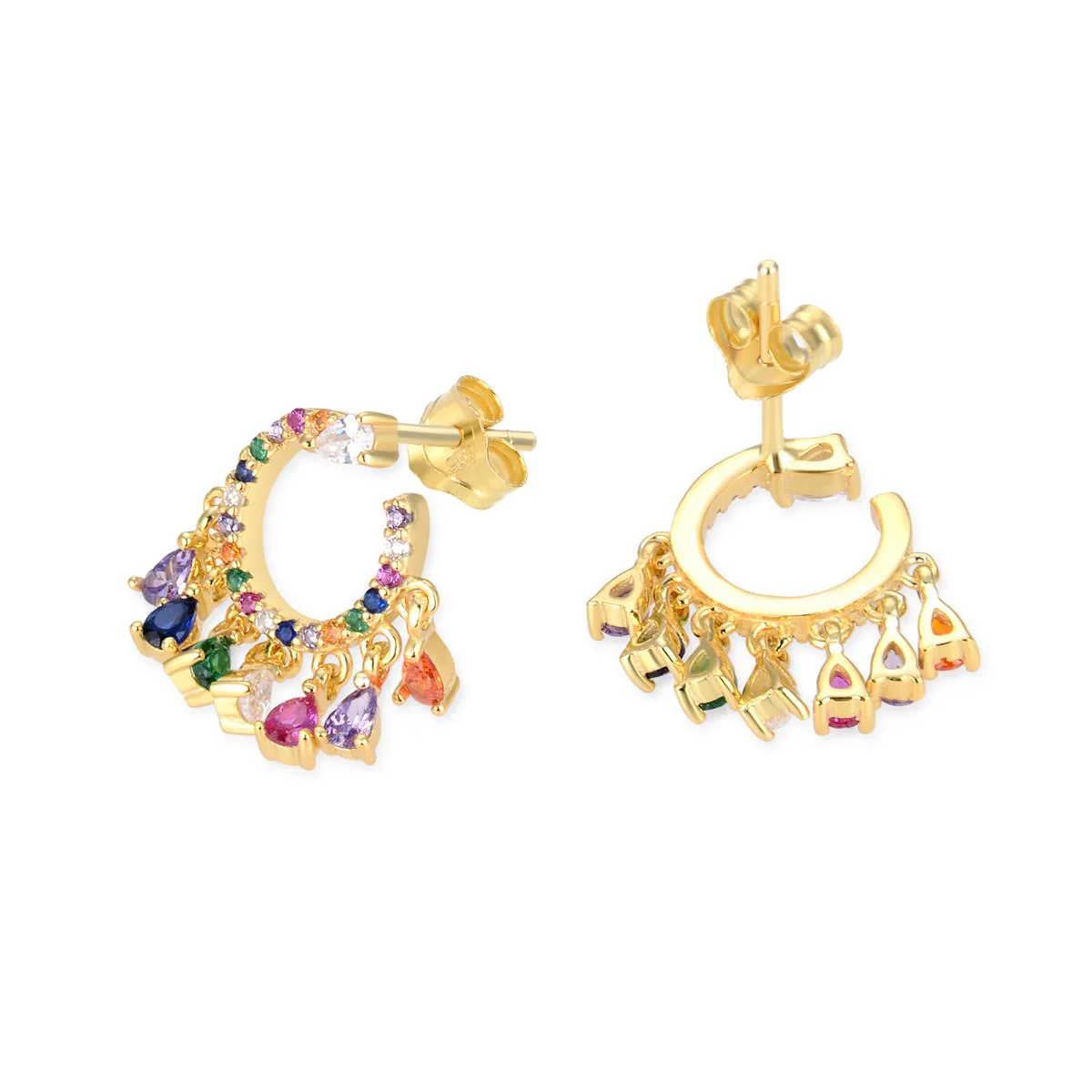 Pendientes Kaelsu Plata De Ley 925 - Kaelsu MULTICOLOR - Image 3