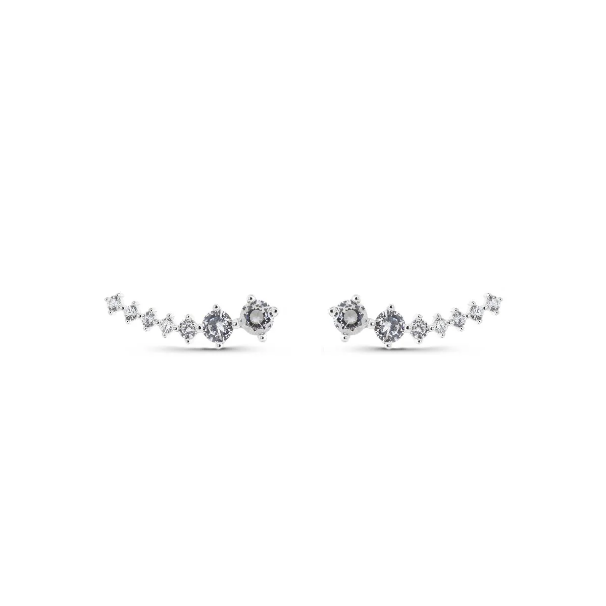 Pendientes Kafrid Plata De Ley 925 - Kafrid BLANCO