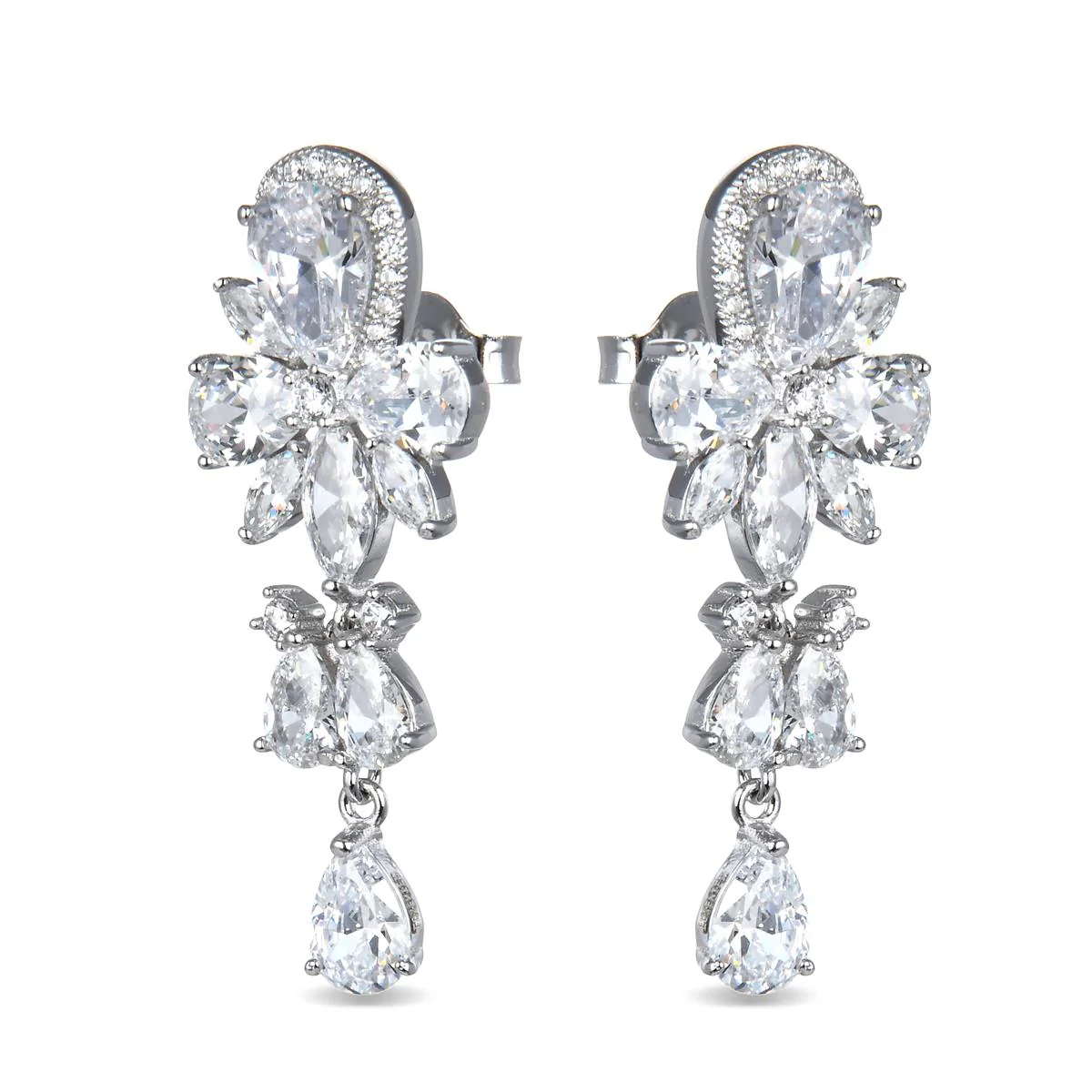 Pendientes Kaibri Plata De Ley 925 - Kaibri BLANCO - Image 2
