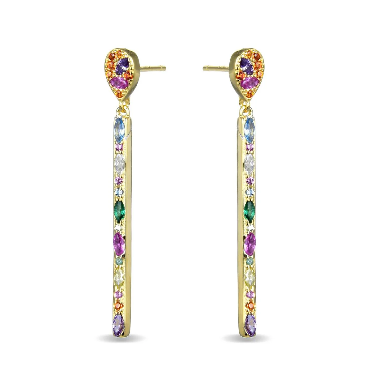 Pendientes Kaizol Plata De Ley 925 - Kaizol MULTICOLOR - Image 2