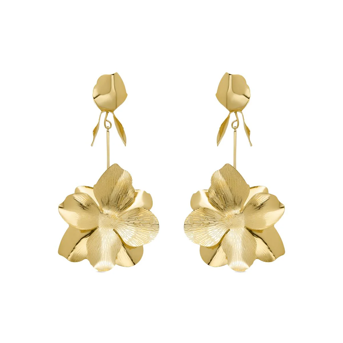 Pendientes Kajack acabados en oro amarillo 18K - Kajack AMARILLO