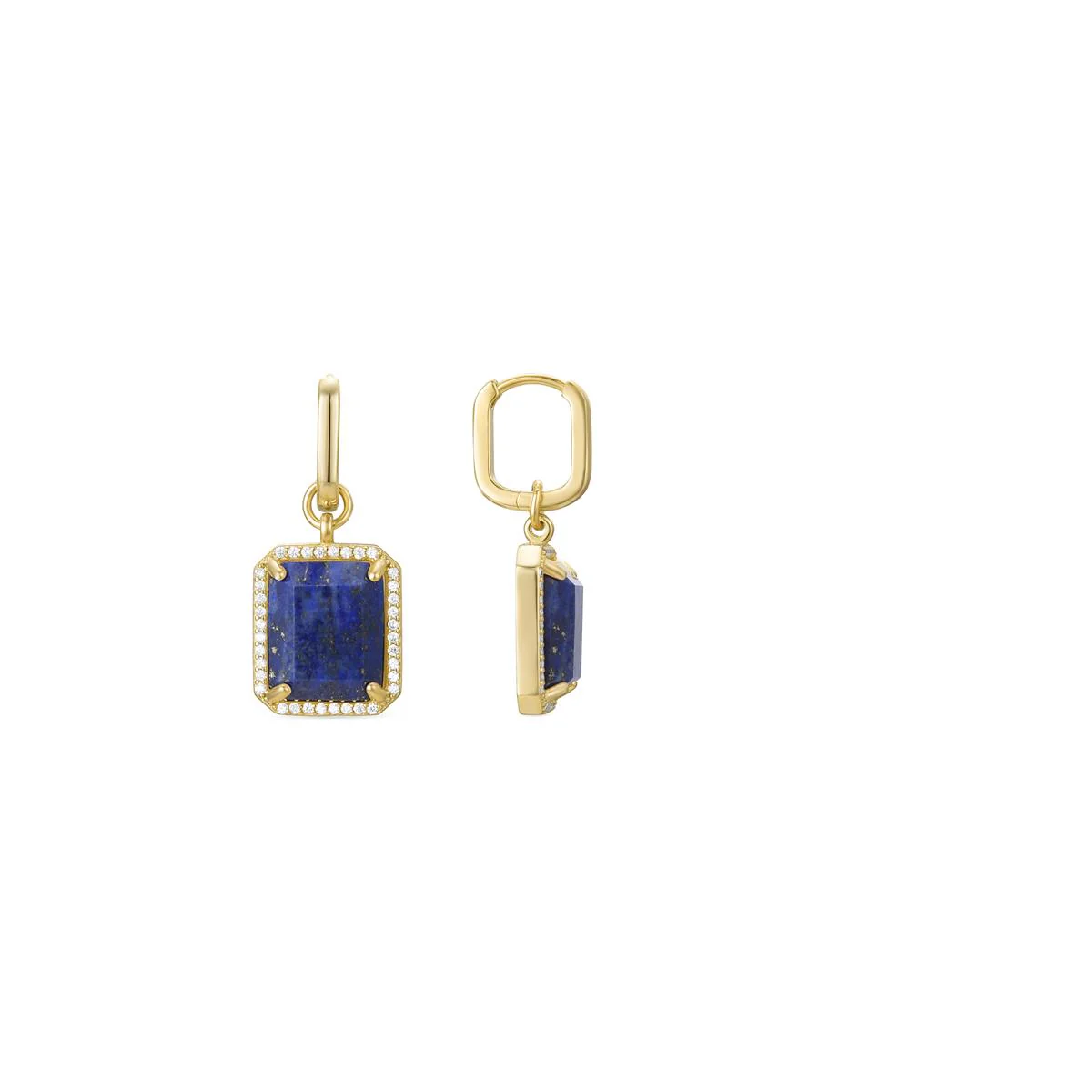 Pendientes Kakan Plata De Ley 925 - Kakan AZUL