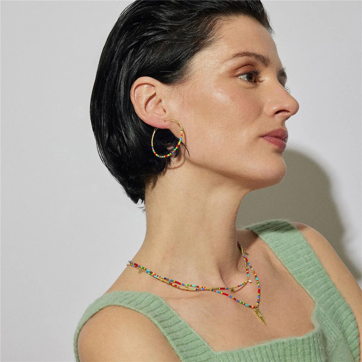 Pendientes Kamwe Plata De Ley 925 - Kamwe MULTICOLOR - Image 3