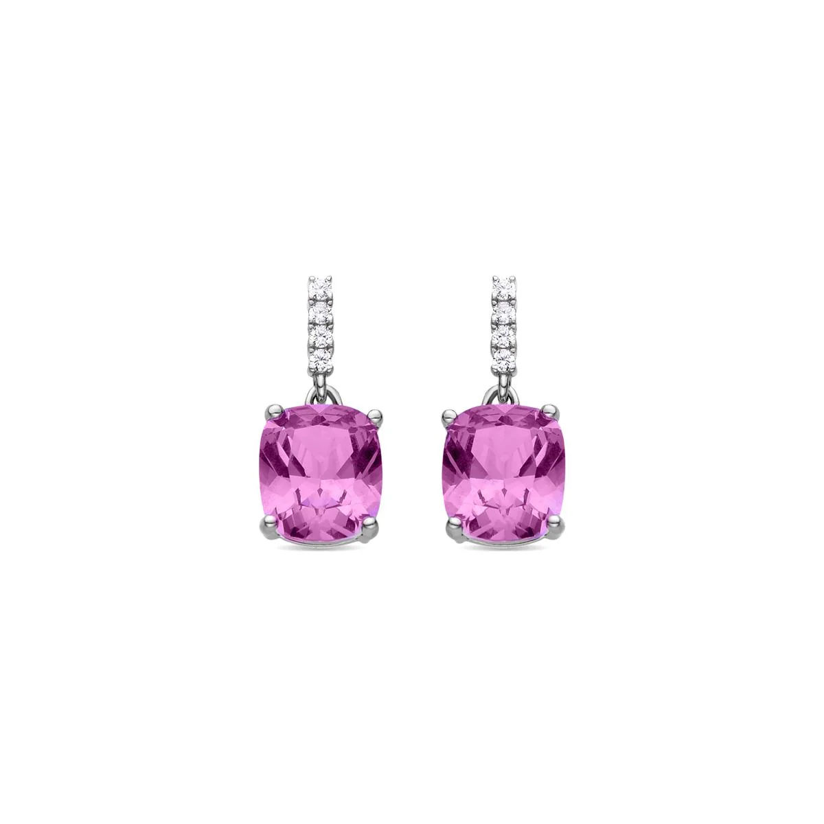 Pendientes Kashua Plata de Ley 925 - Kashua ROSA