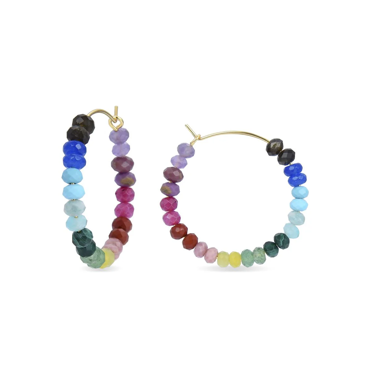 Pendientes Keem Plata De Ley 925 - Keem MULTICOLOR
