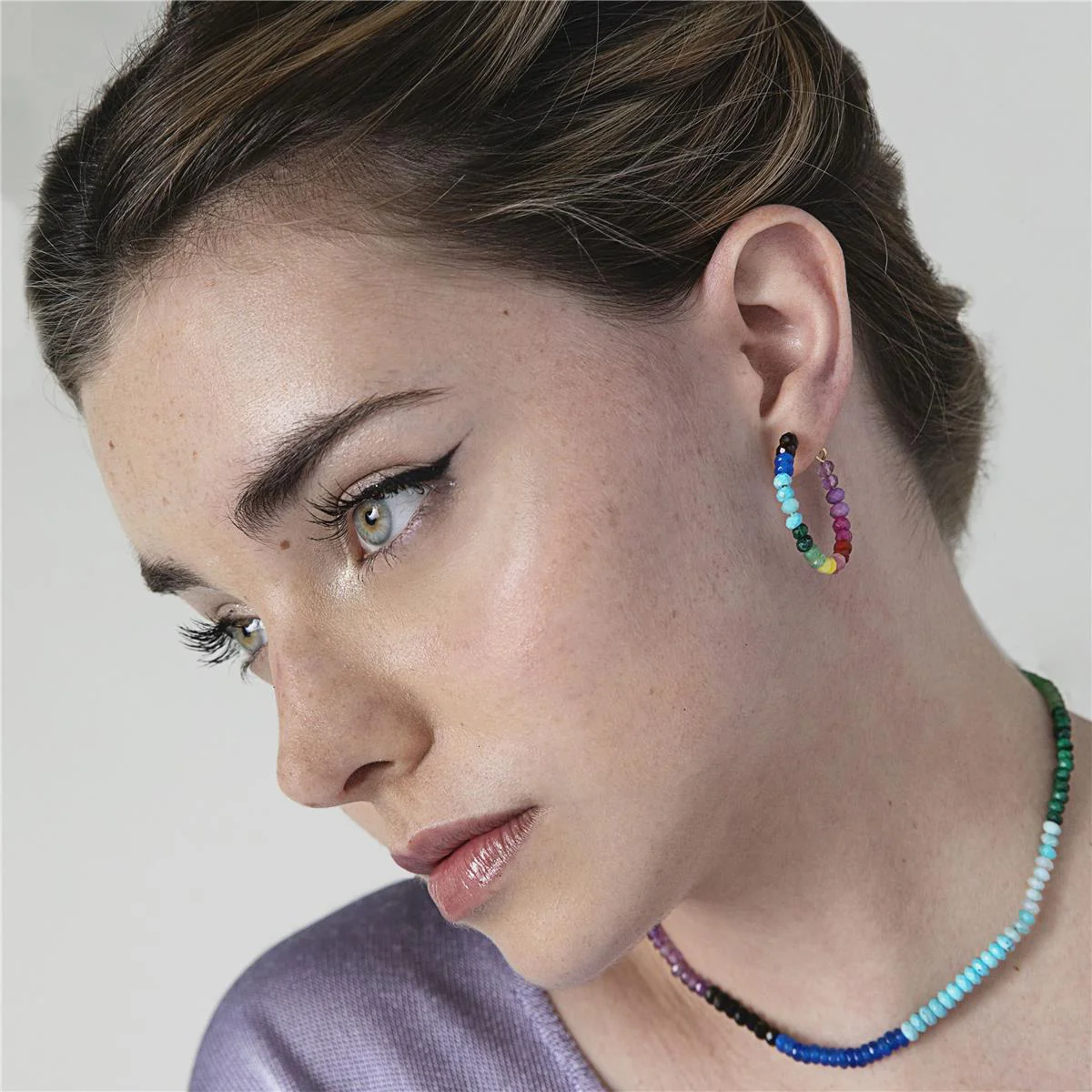 Pendientes Keem Plata De Ley 925 - Keem MULTICOLOR - Image 4
