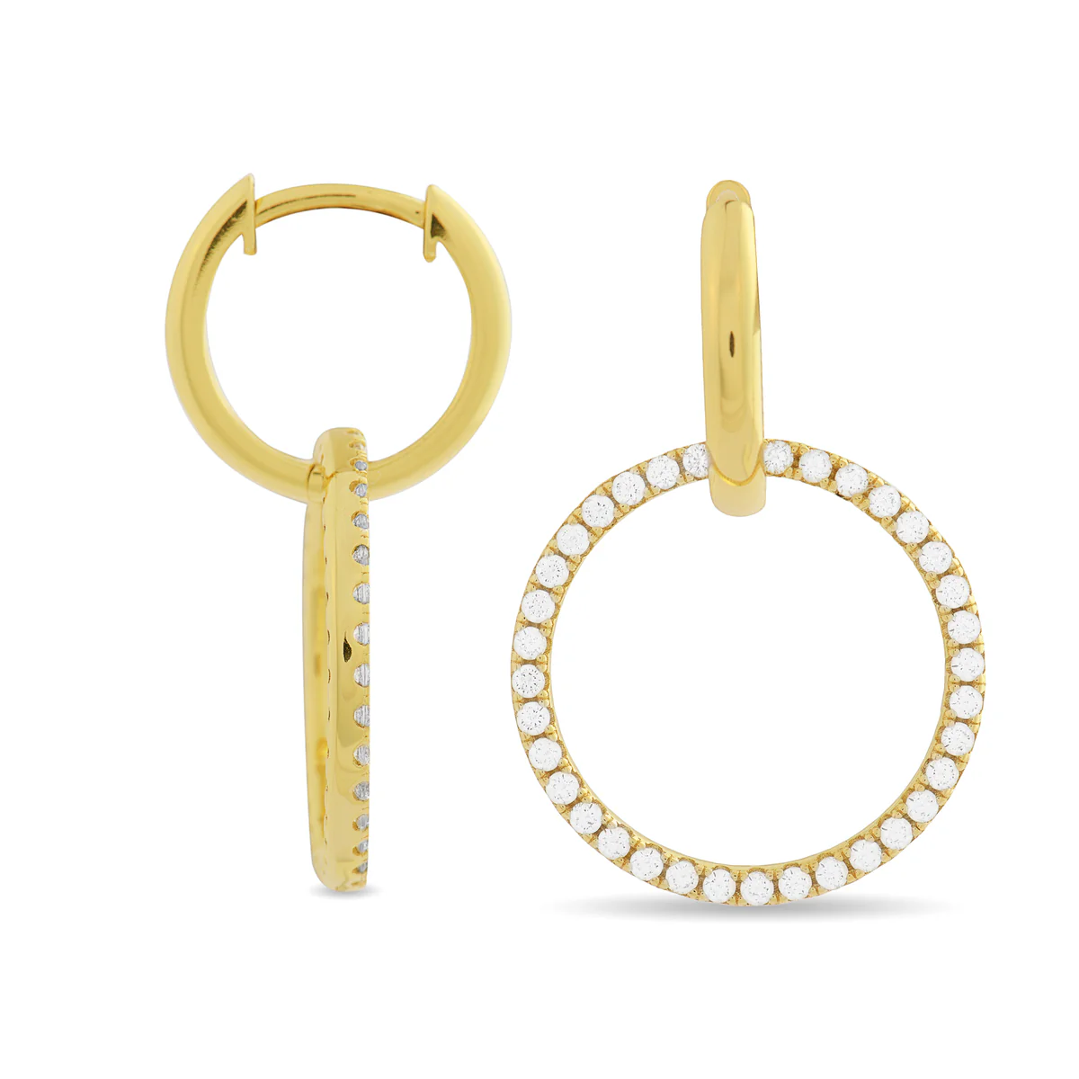 Pendientes Kelek Plata De Ley 925 - Kelek BLANCO