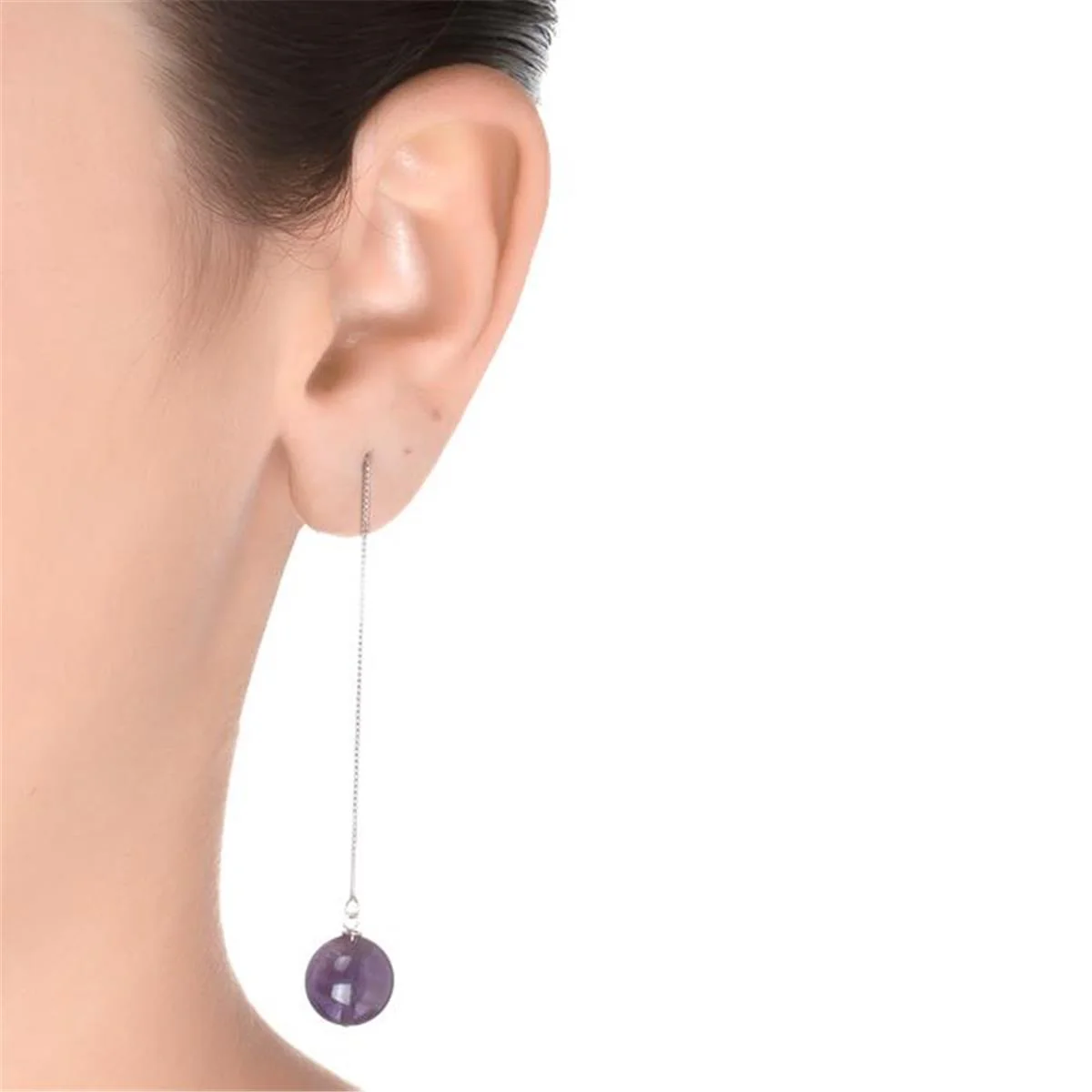 Pendientes Kenitna acabado en Rodio - Kenitna MULTICOLOR - Image 2