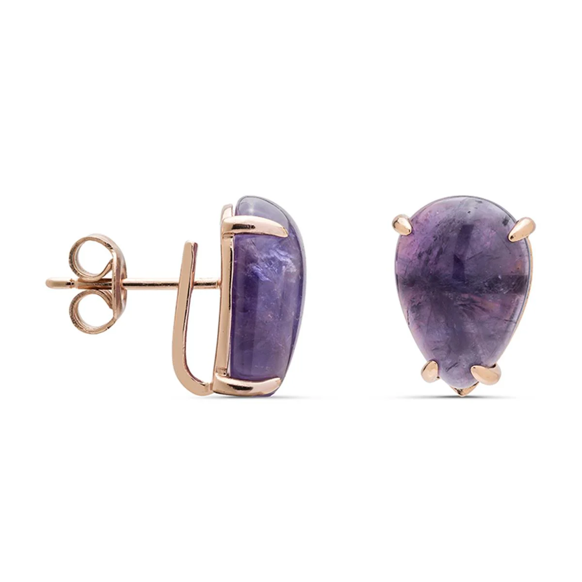 Pendientes Kevcuth Plata De Ley 925 - Kevcuth MORADO