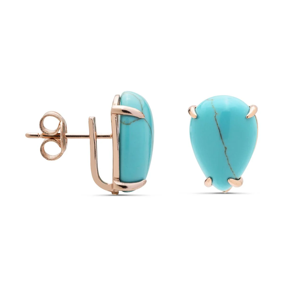 PENDIENTES COMBINABLES KEVCUTH PLATA - Kevcuth AZUL