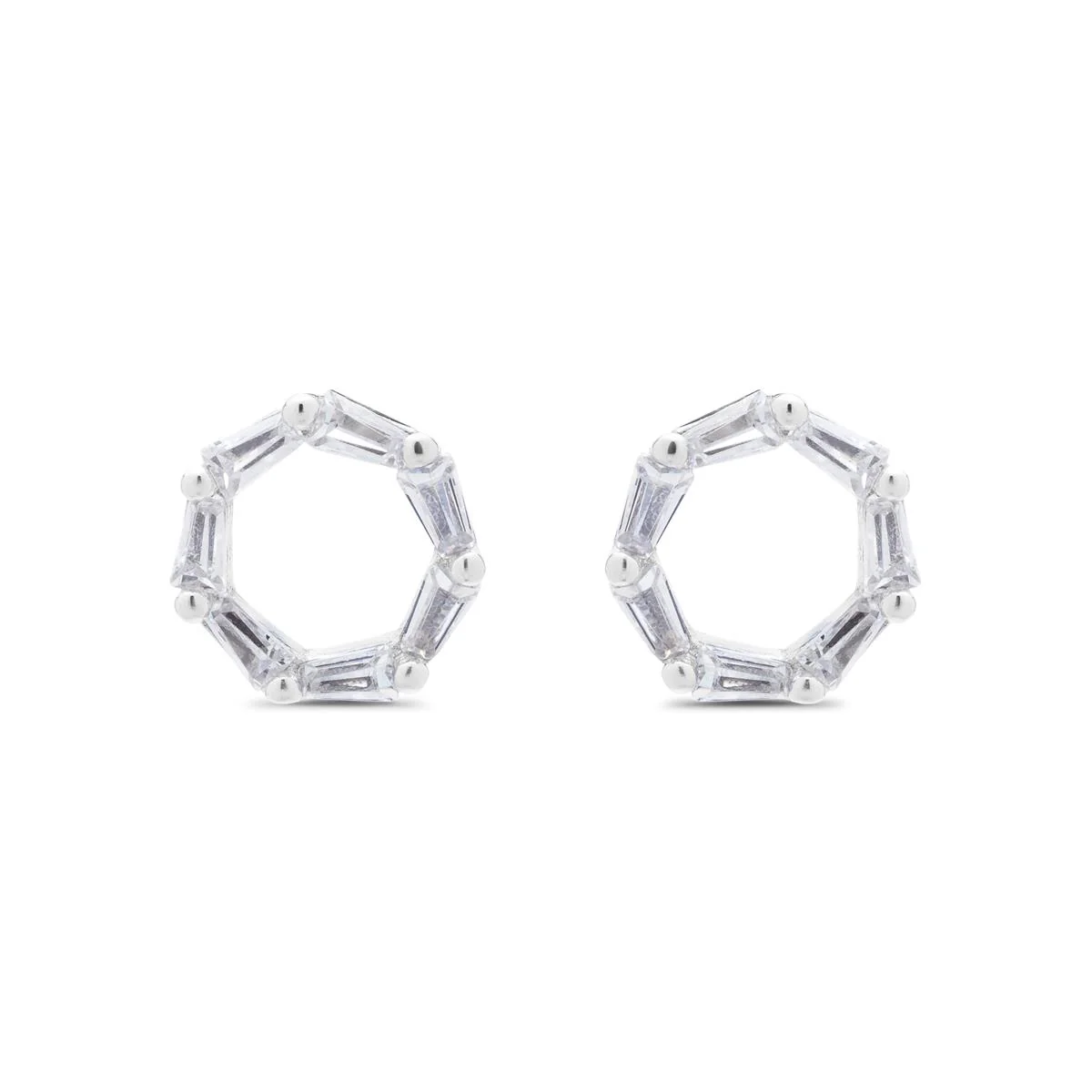 Pendientes Kevria Plata De Ley 925 - Kevria BLANCO