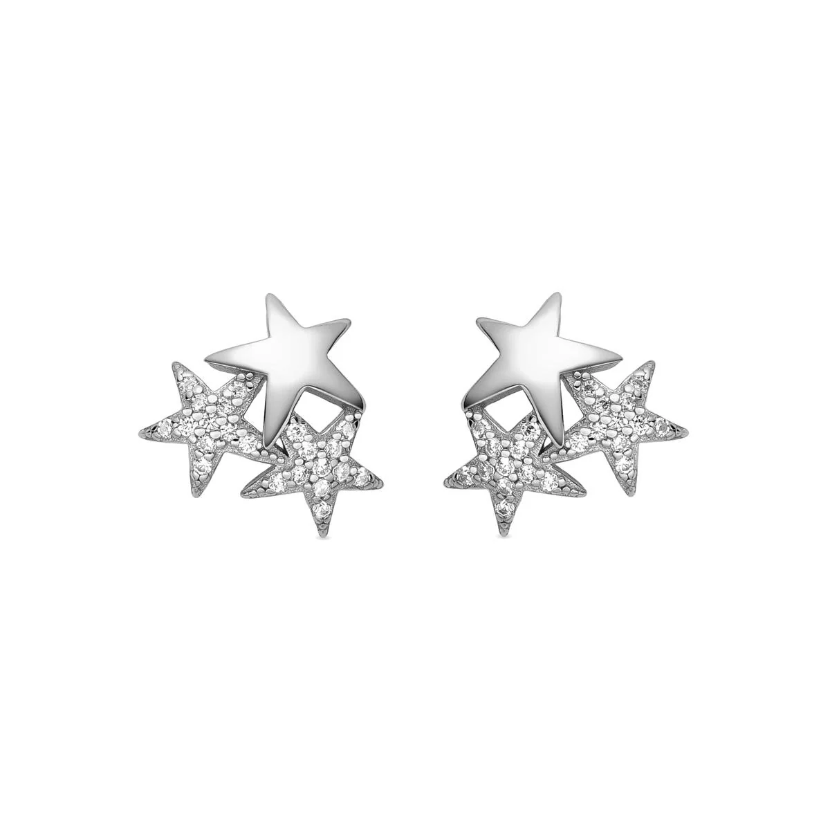 Pendientes Kha Plata De Ley 925 - Kha BLANCO
