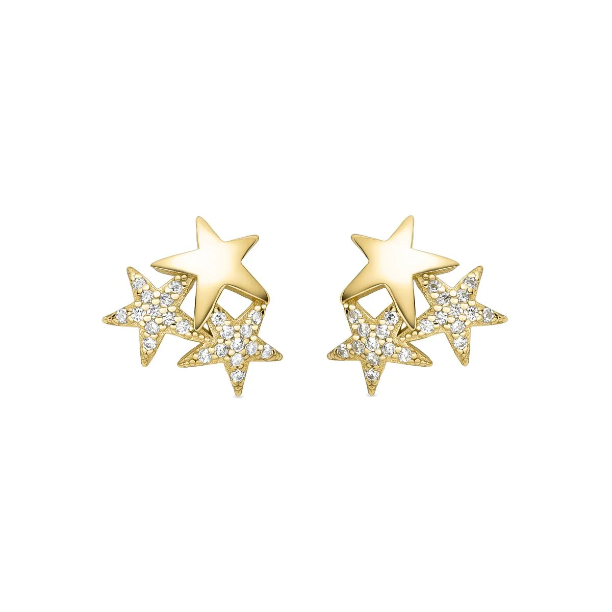 Pendientes Kha Plata De Ley 925 - Kha BLANCO