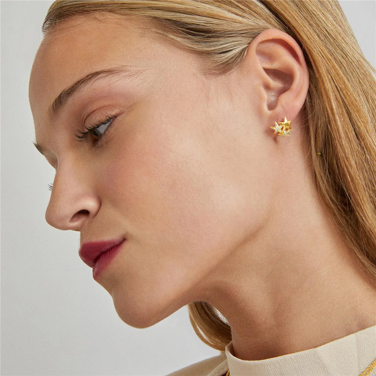 Pendientes Kha Plata De Ley 925 - Kha BLANCO - Image 2