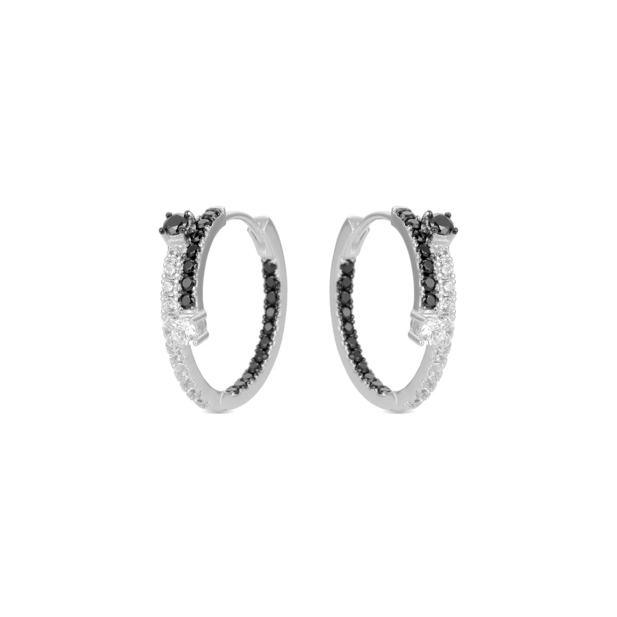 Pendientes Khalis Plata De Ley 925 - Khalis NEGRO - Image 2