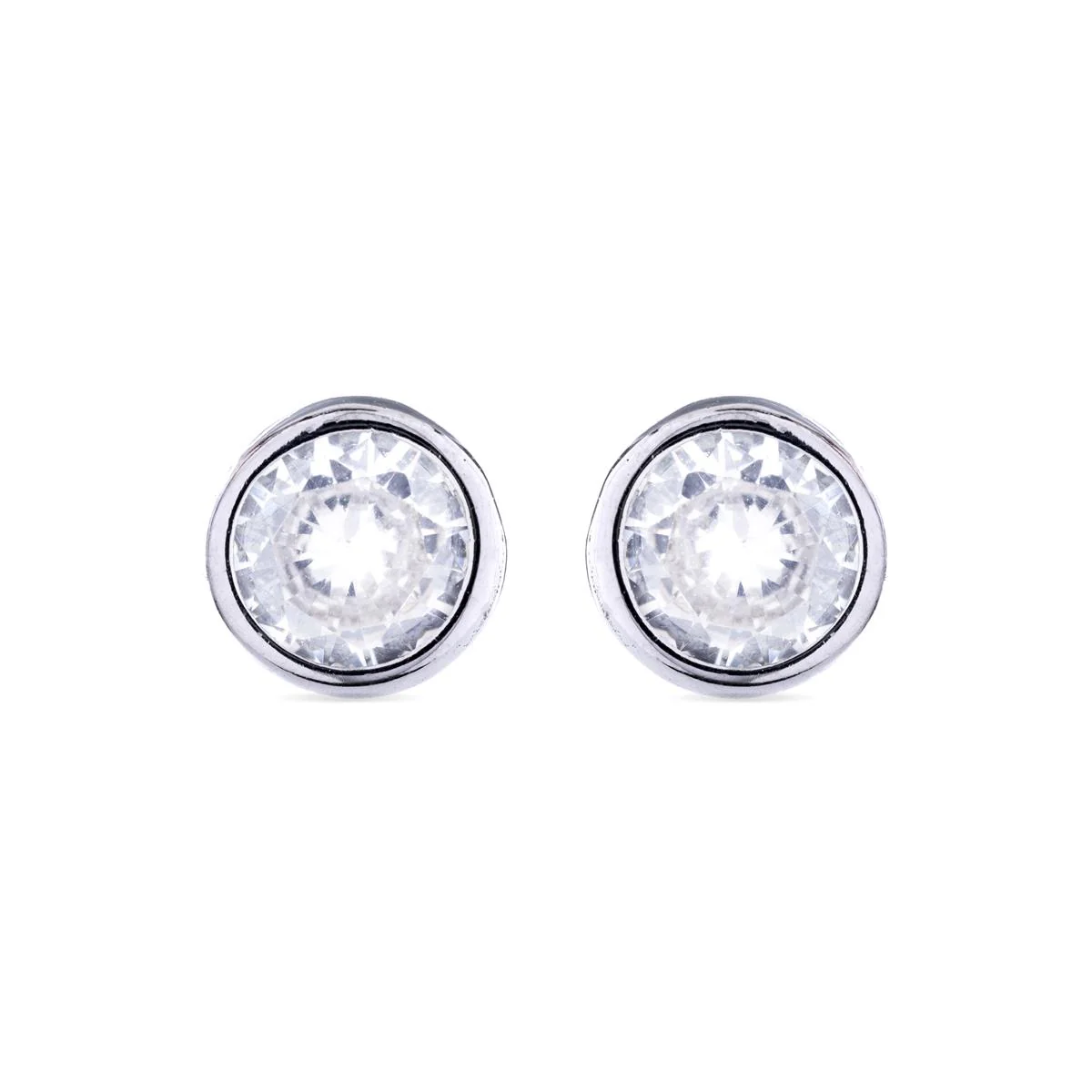 Pendientes Khan Plata De Ley 925 - Khan BLANCO