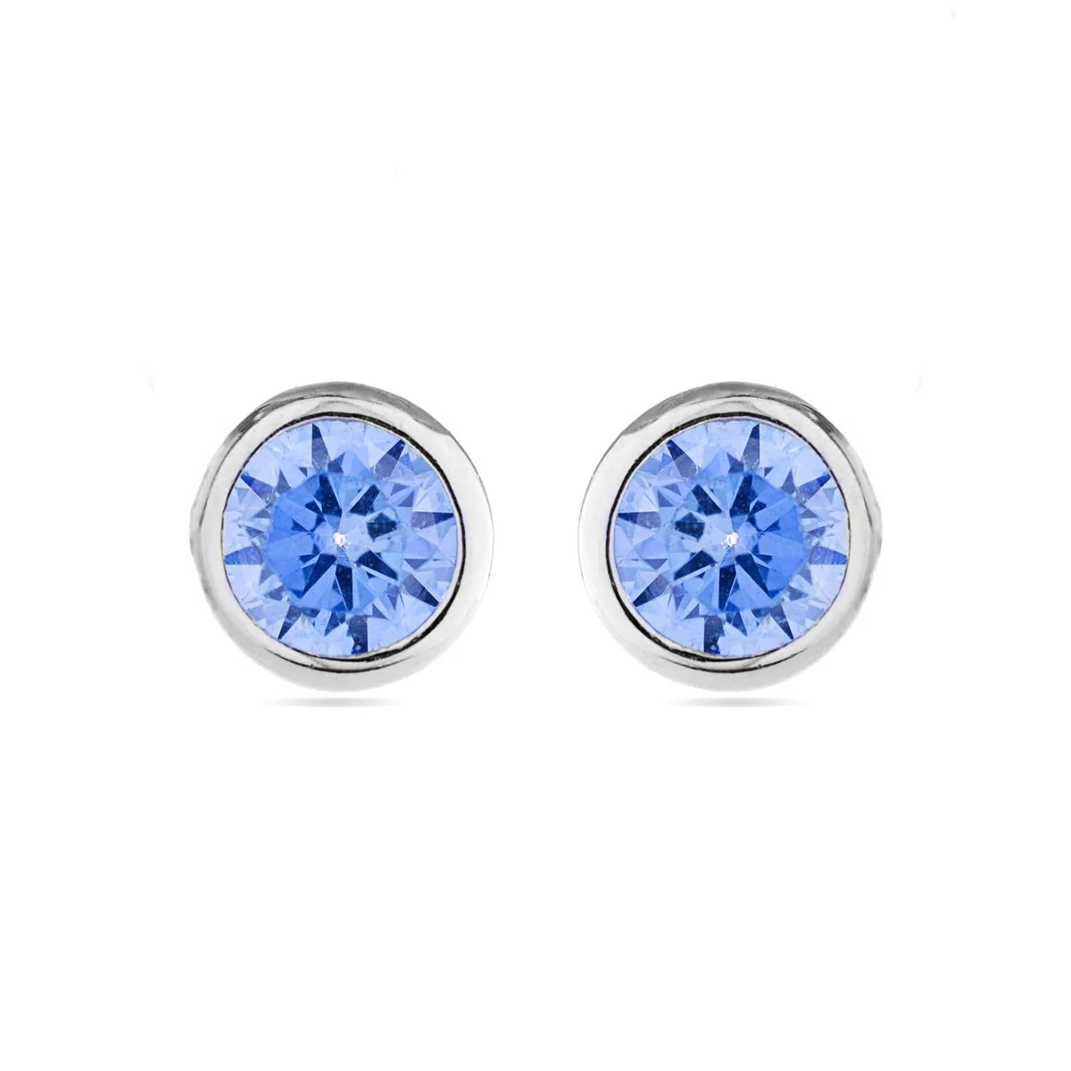Pendientes Khan Plata De Ley 925 - Khan AZUL