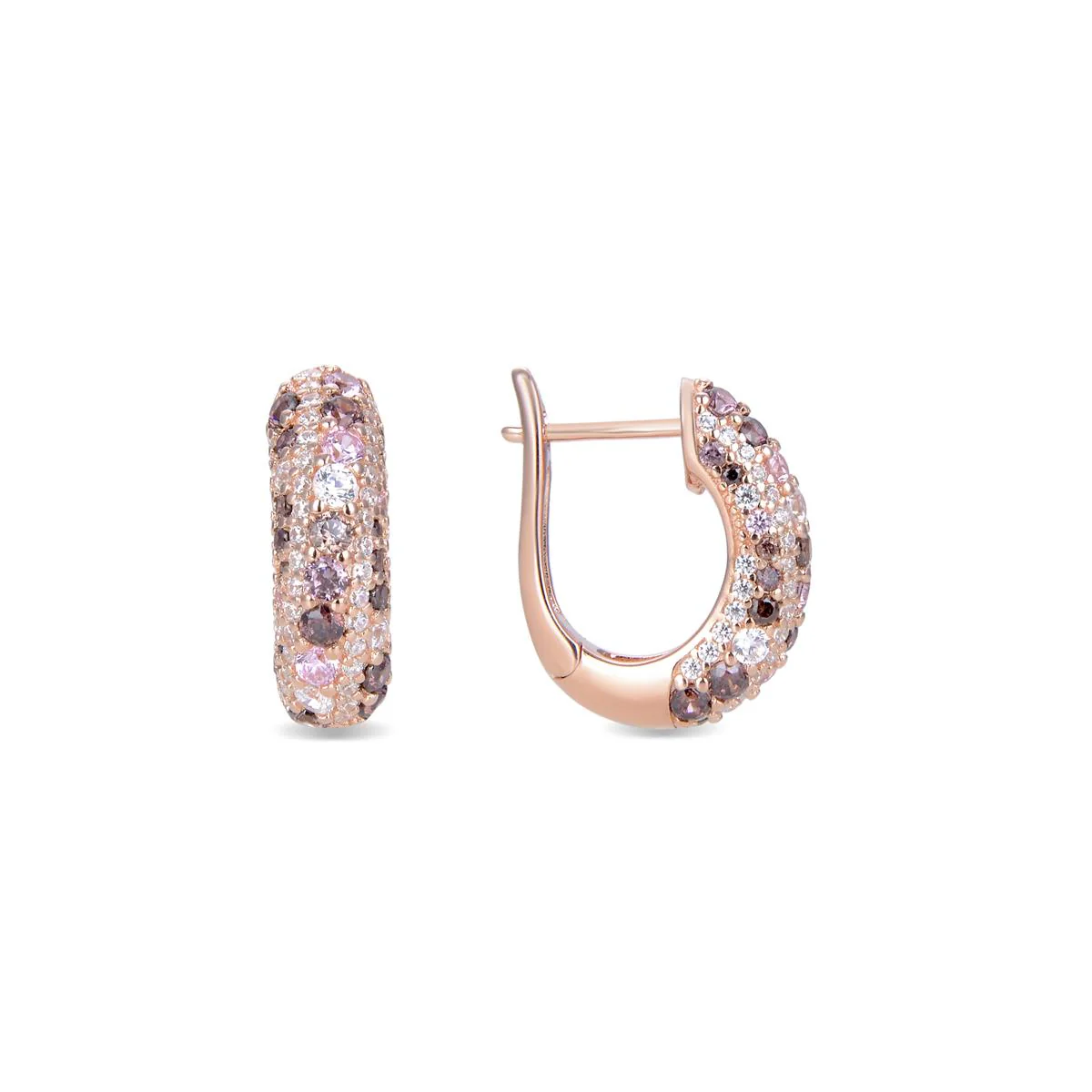 Pendientes Khasla Plata De Ley 925 - Khasla ROSA