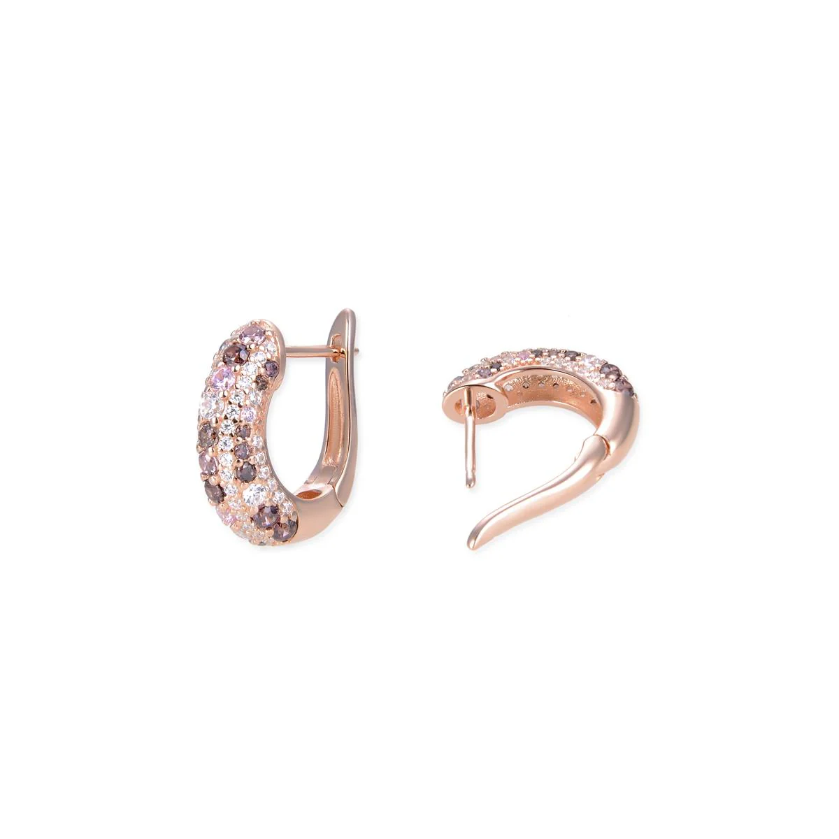 Pendientes Khasla Plata De Ley 925 - Khasla ROSA - Image 3