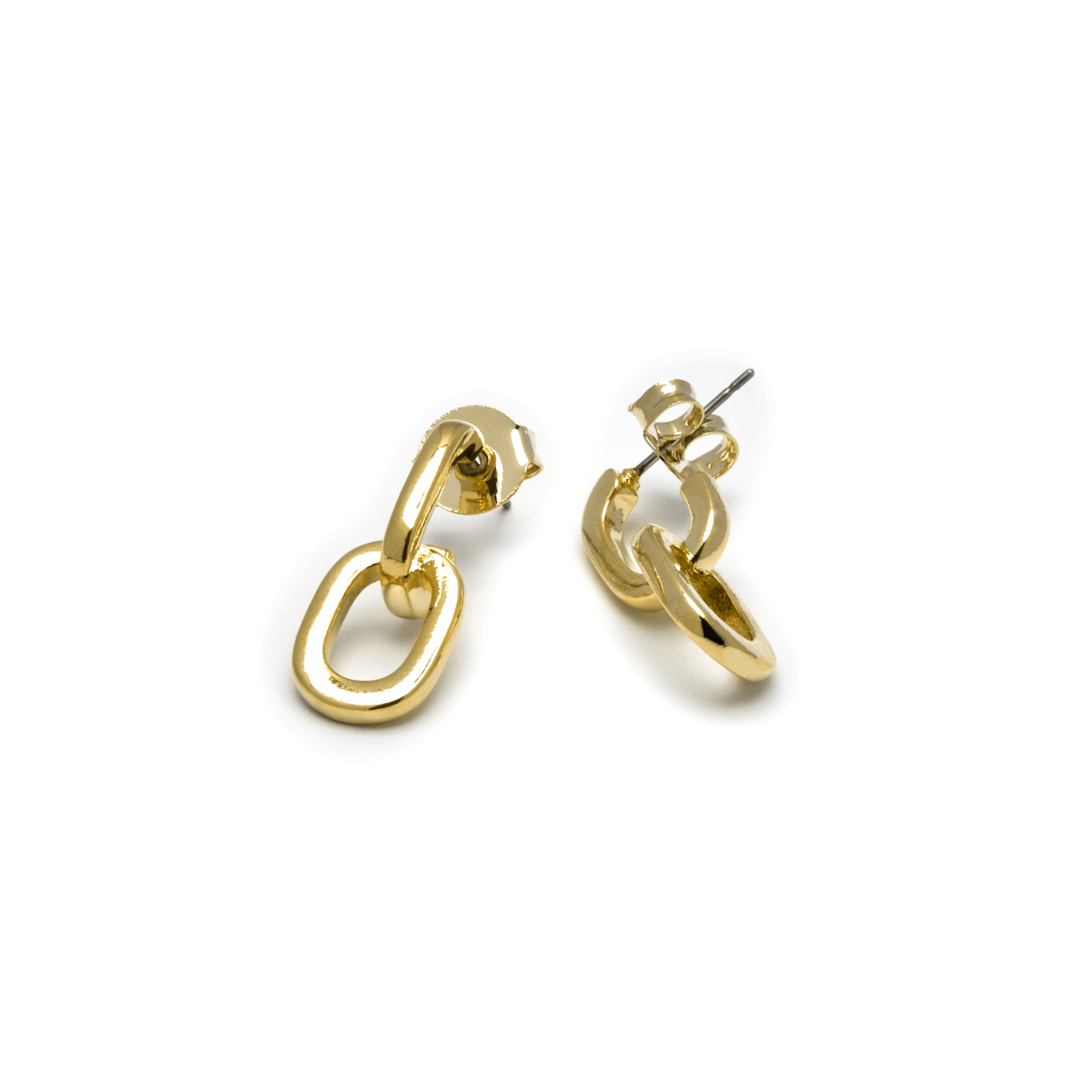 Pendientes acabados en oro amarillo 18K - Khihu - Image 5