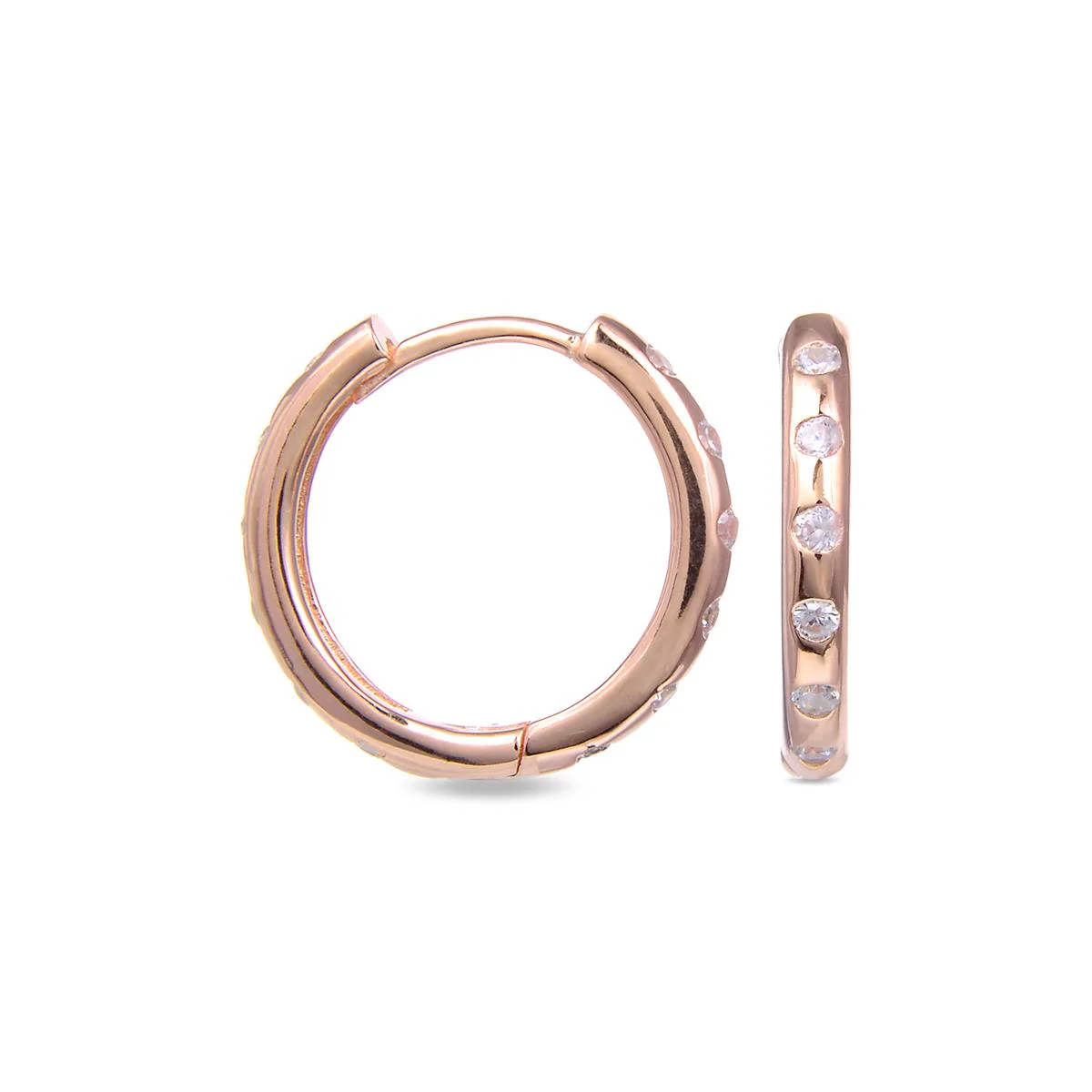 Pendientes Khnuset Plata De Ley 925 - Khnuset BLANCO