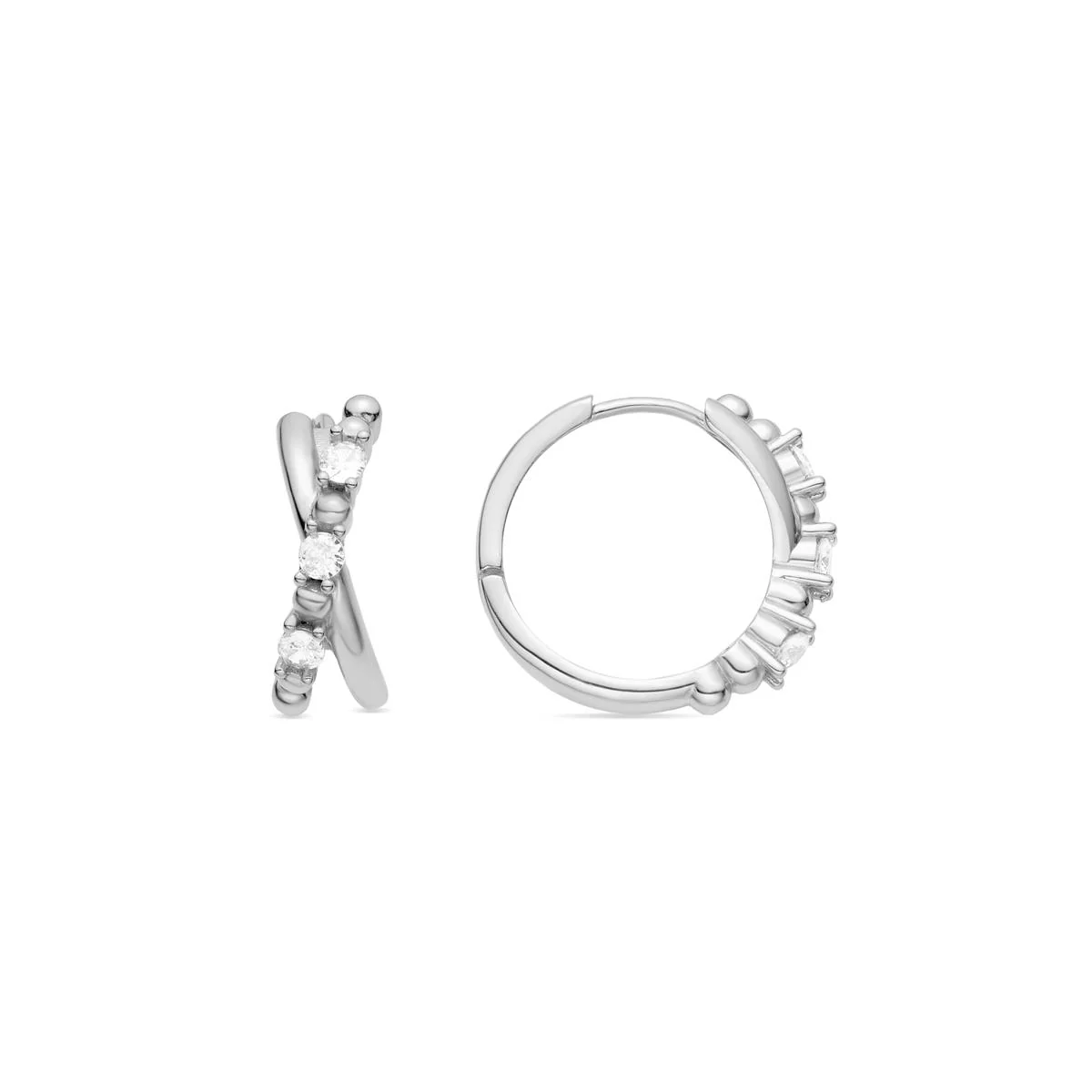 Pendientes Khopia Plata de Ley 925 - Khopia BLANCO