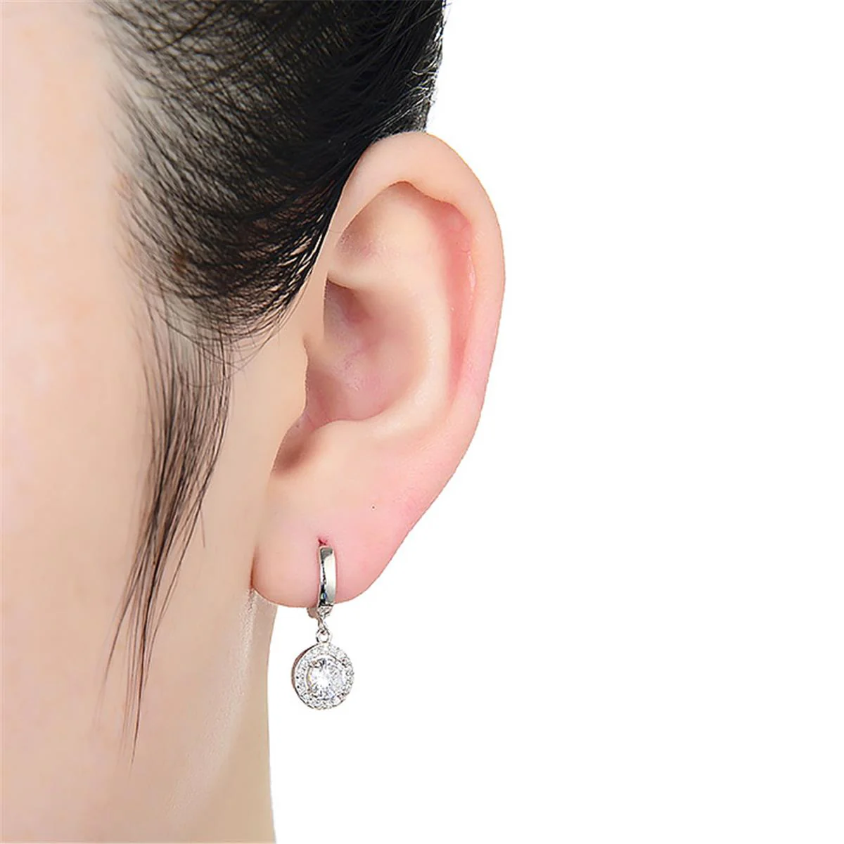 Pendientes Khuti Plata De Ley 925 - Khuti BLANCO - Image 2
