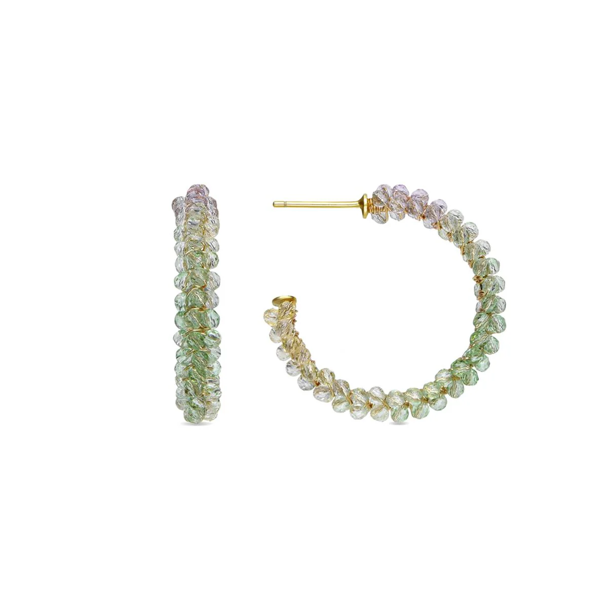 Pendientes Kibak Plata de Ley 925 - Kibak VERDE