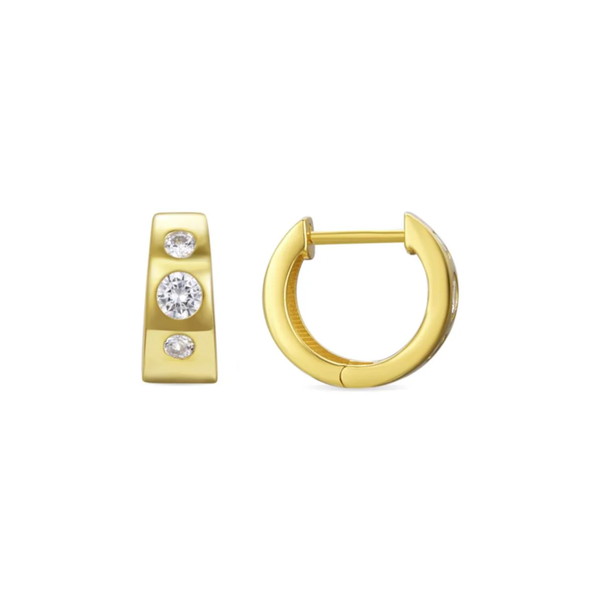 Pendientes Kifi Plata De Ley 925 - Kifi BLANCO