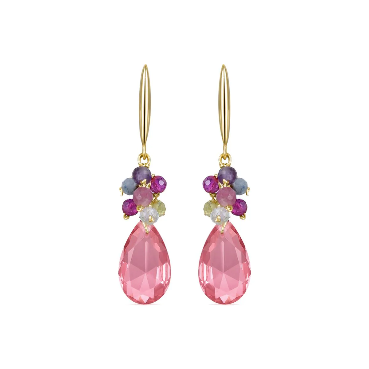 Pendientes Kige Plata De Ley 925 - Kige MULTICOLOR