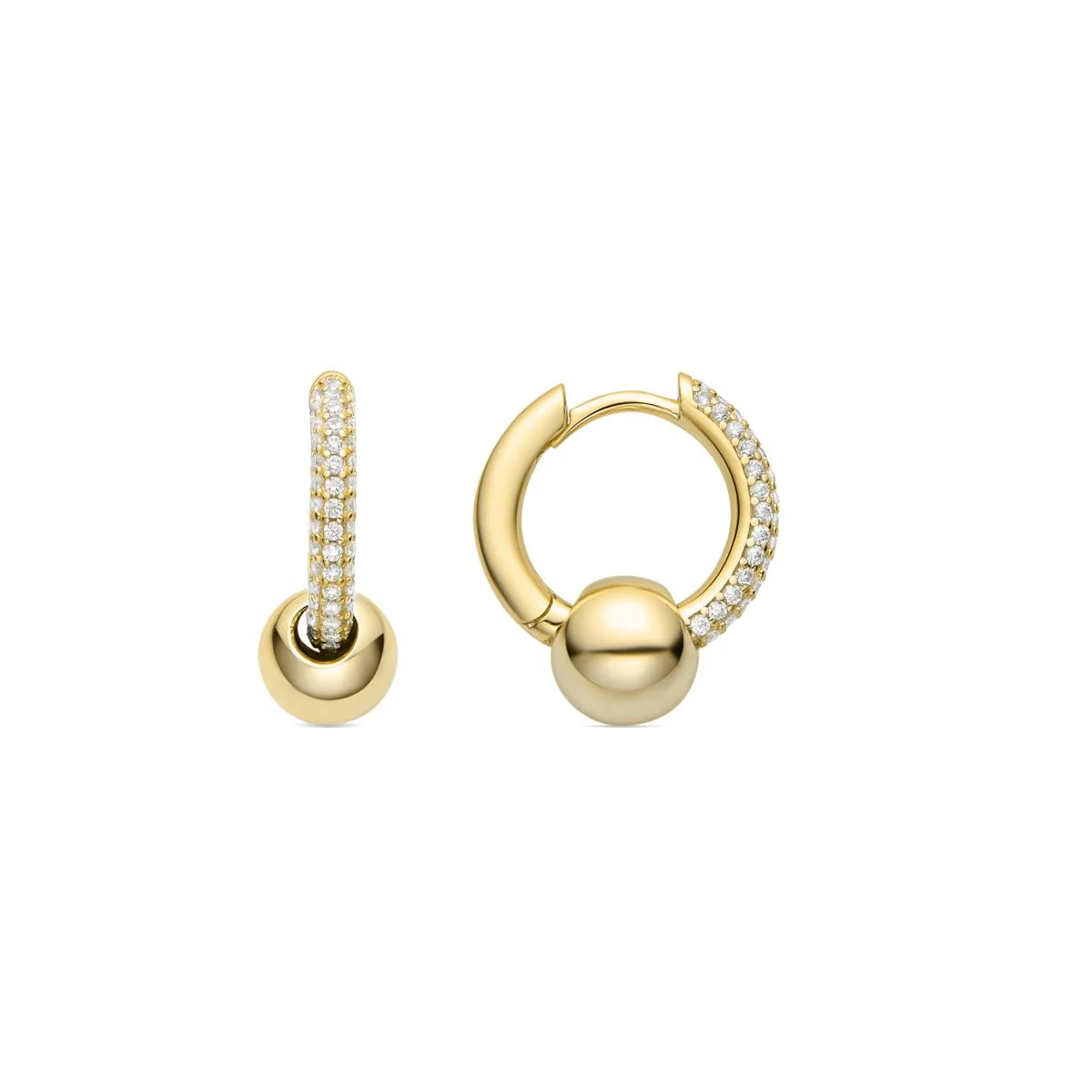 Pendientes Kigen Plata de Ley 925 - Kigen BLANCO