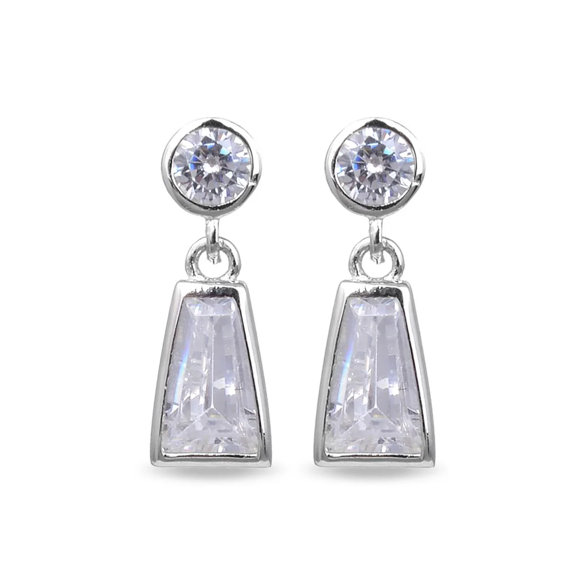 Pendientes Kirie Plata De Ley 925 - Kirie BLANCO