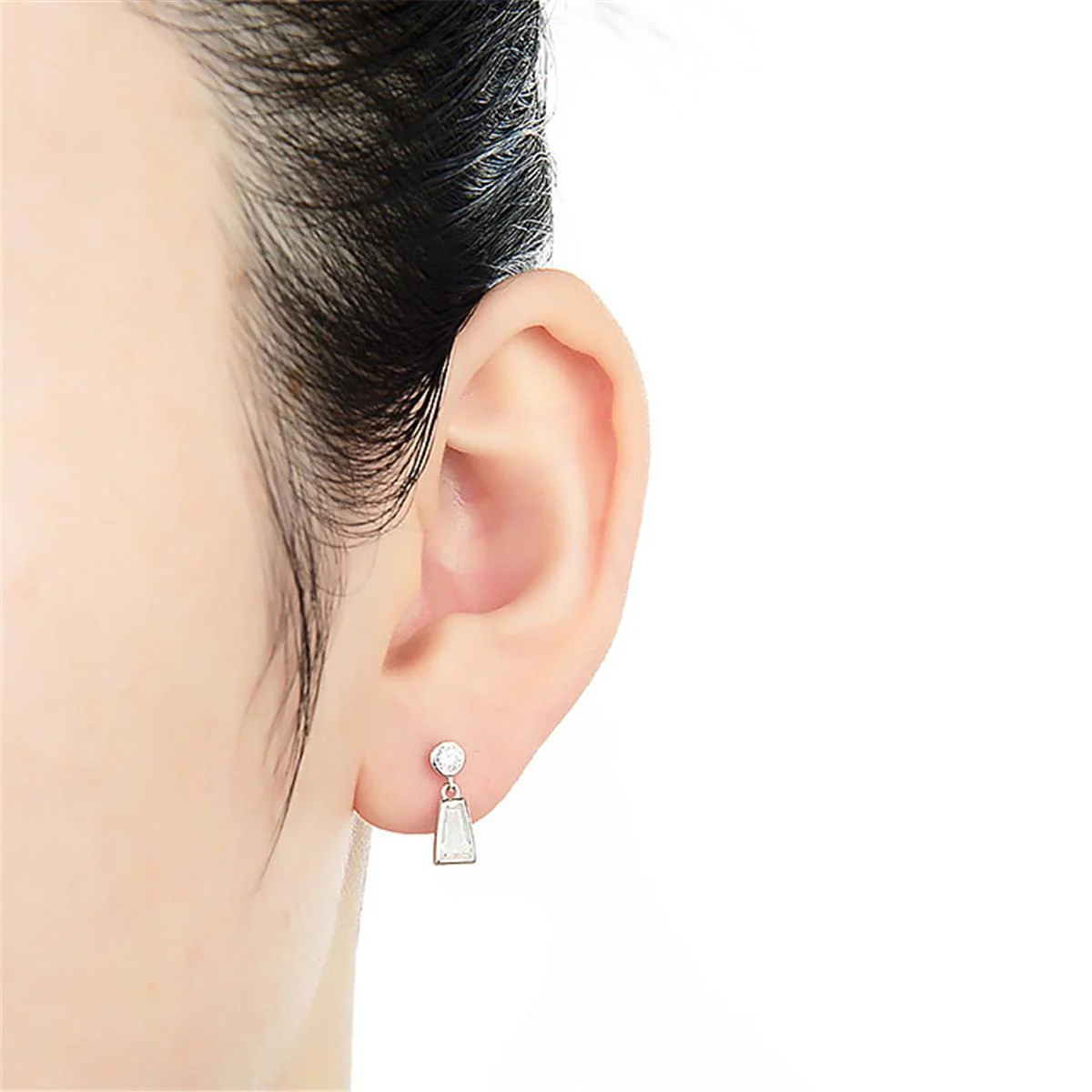 Pendientes Kirie Plata De Ley 925 - Kirie BLANCO - Image 2