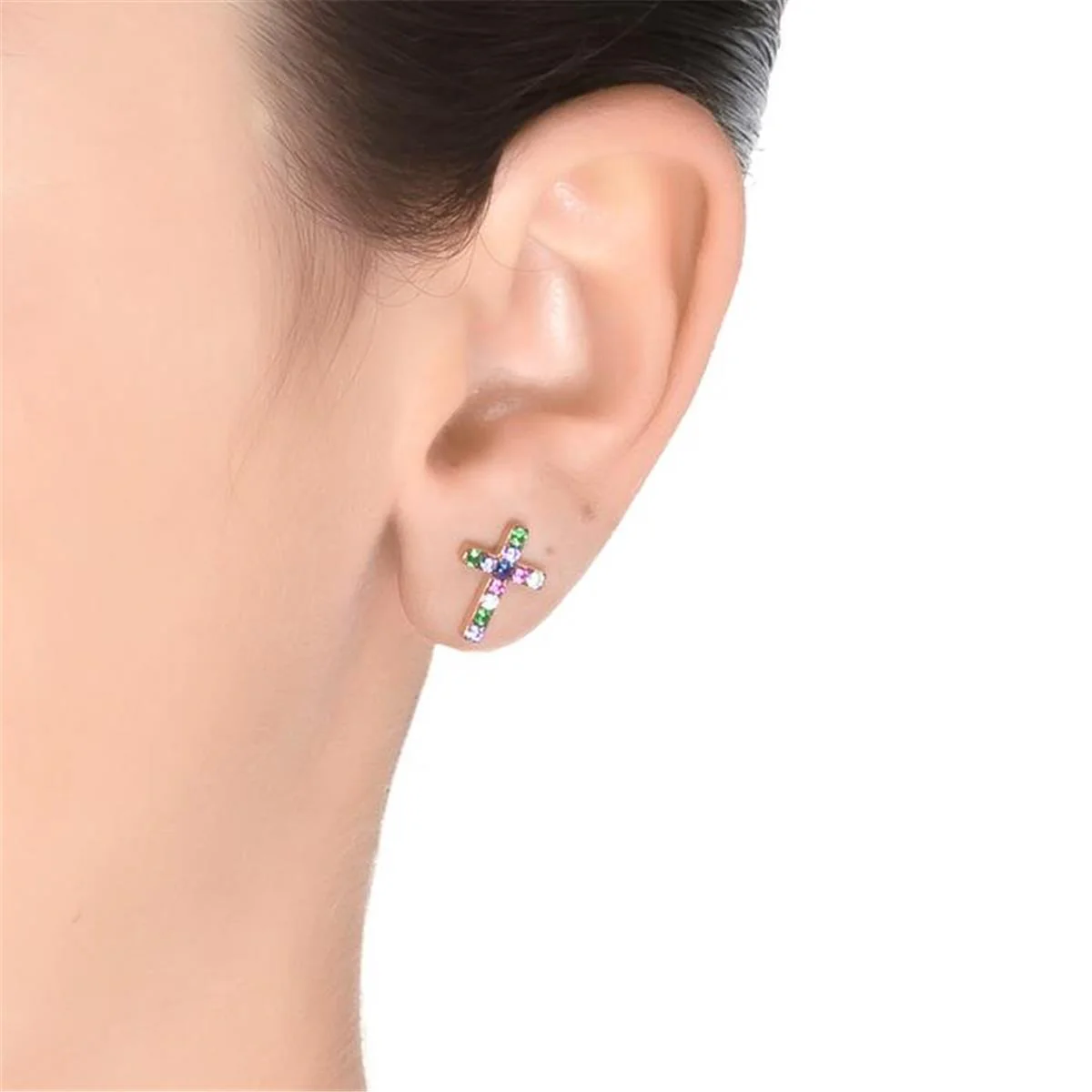 Pendientes Kon Plata De Ley 925 - Kon MULTICOLOR - Image 2