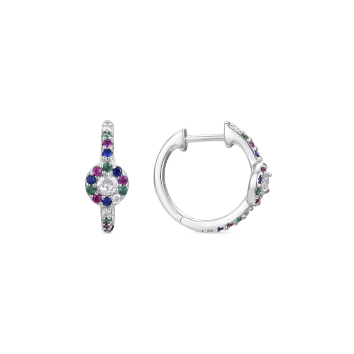 Pendientes Kraes Plata De Ley 925 - Kraes MULTICOLOR