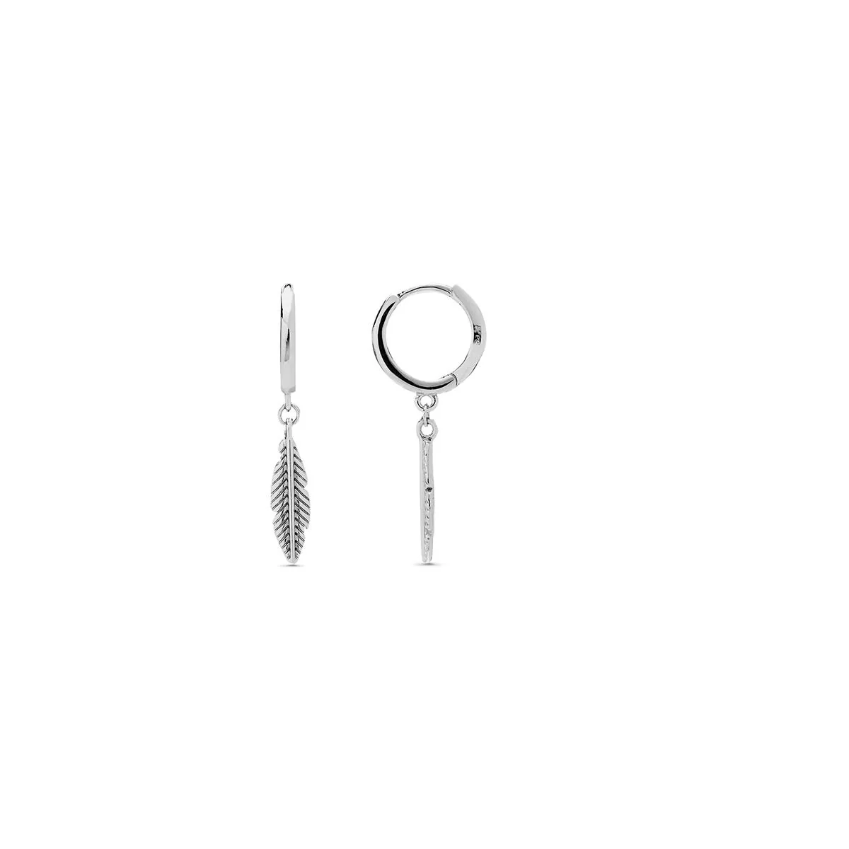 Pendientes Lada Plata De Ley 925 - Lada GRIS