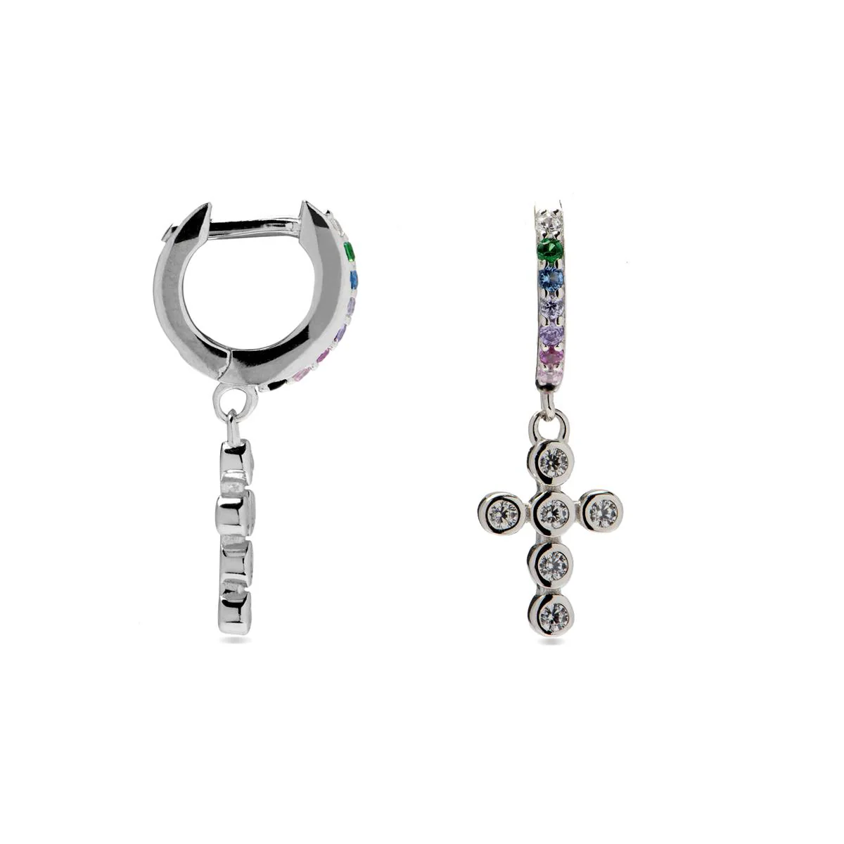 Pendientes Laitak Plata De Ley 925 - Laitak MULTICOLOR