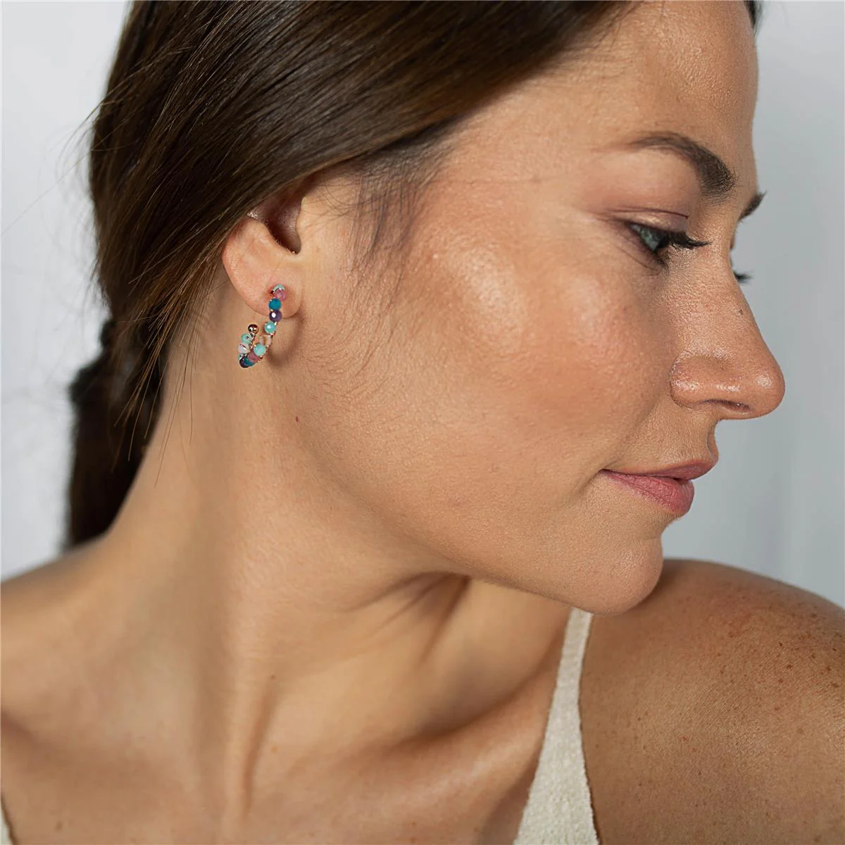 Pendientes Lak Plata De Ley 925 - Lak MULTICOLOR - Image 4